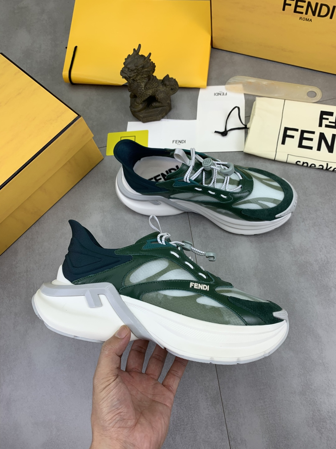 Cheap Fendi Sneakers For Men in 234373, $95 USD- [IB234373] - Replica Fendi Sneakers For Men