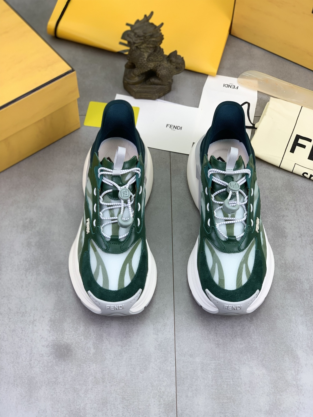 Cheap Fendi Sneakers For Men in 234373, $95 USD- [IB234373] - Replica Fendi Sneakers For Men