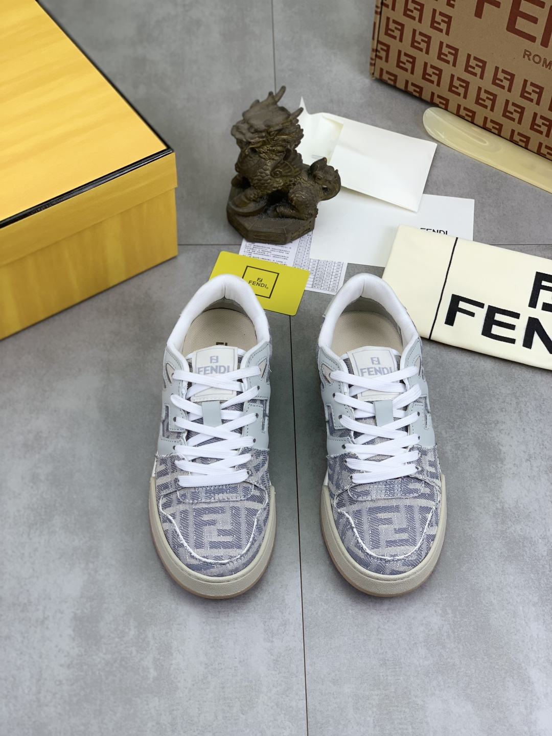 Cheap Fendi Sneakers For Men in 234375, $85 USD- [IB234375] - Replica Fendi Sneakers For Men