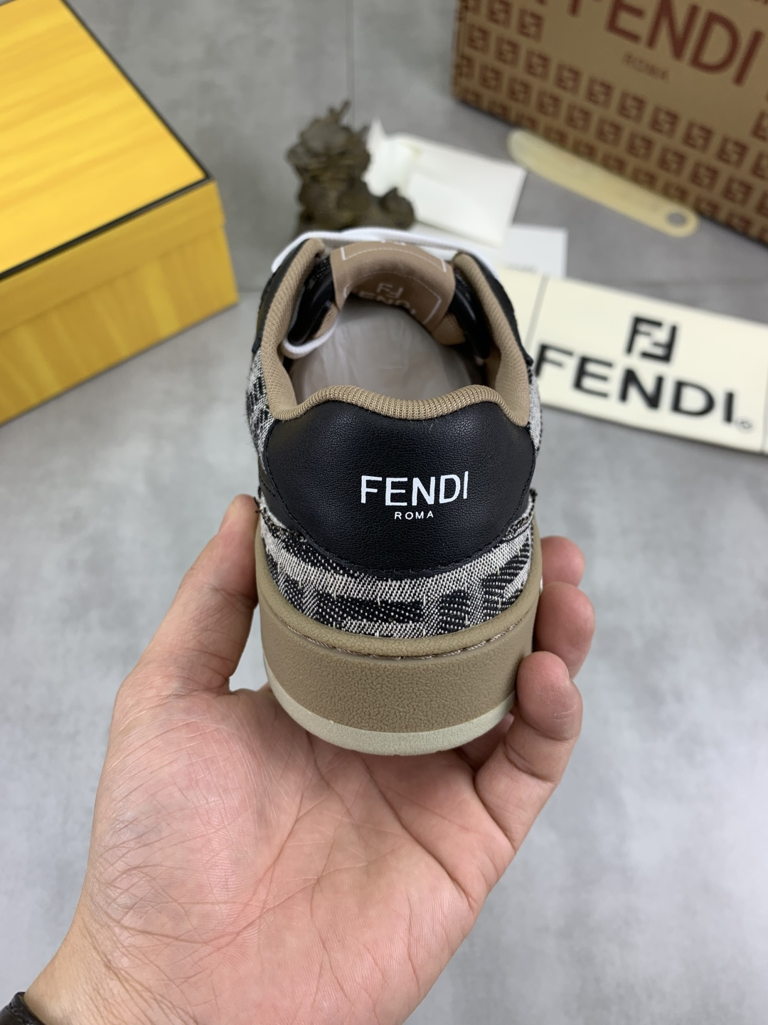 Cheap Fendi Sneakers For Men in 234376, $85 USD- [IB234376] - Replica Fendi Sneakers For Men