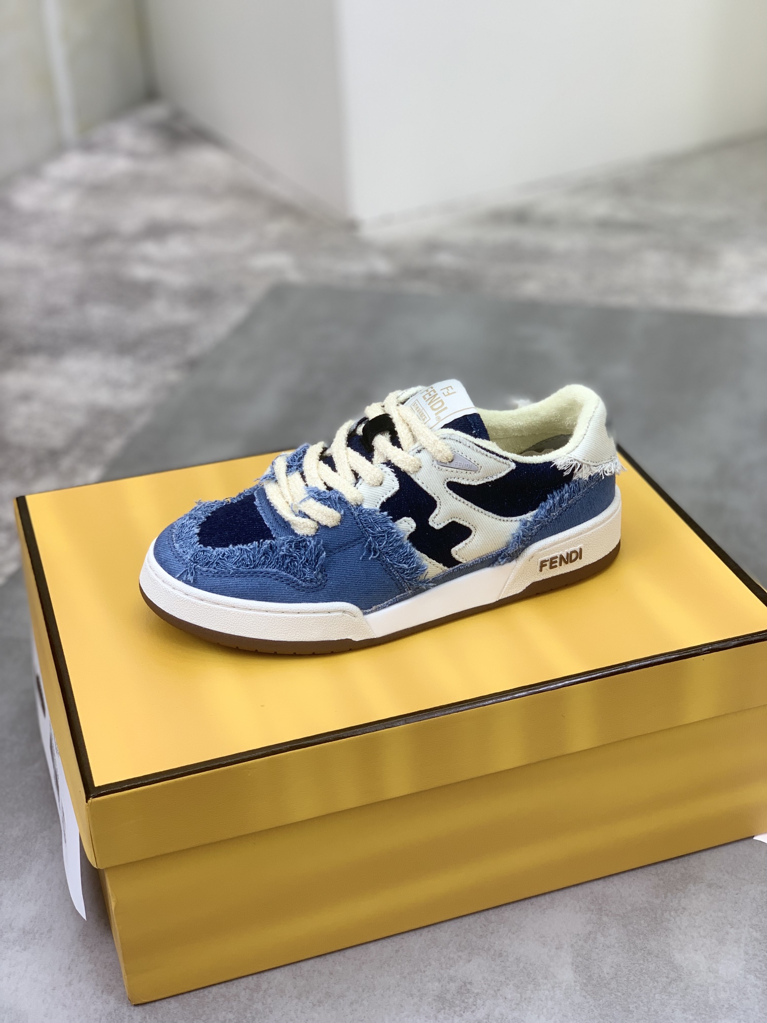 Cheap Fendi Sneakers For Women in 234378, $85 USD- [IB234378] - Replica Fendi Sneakers For Women