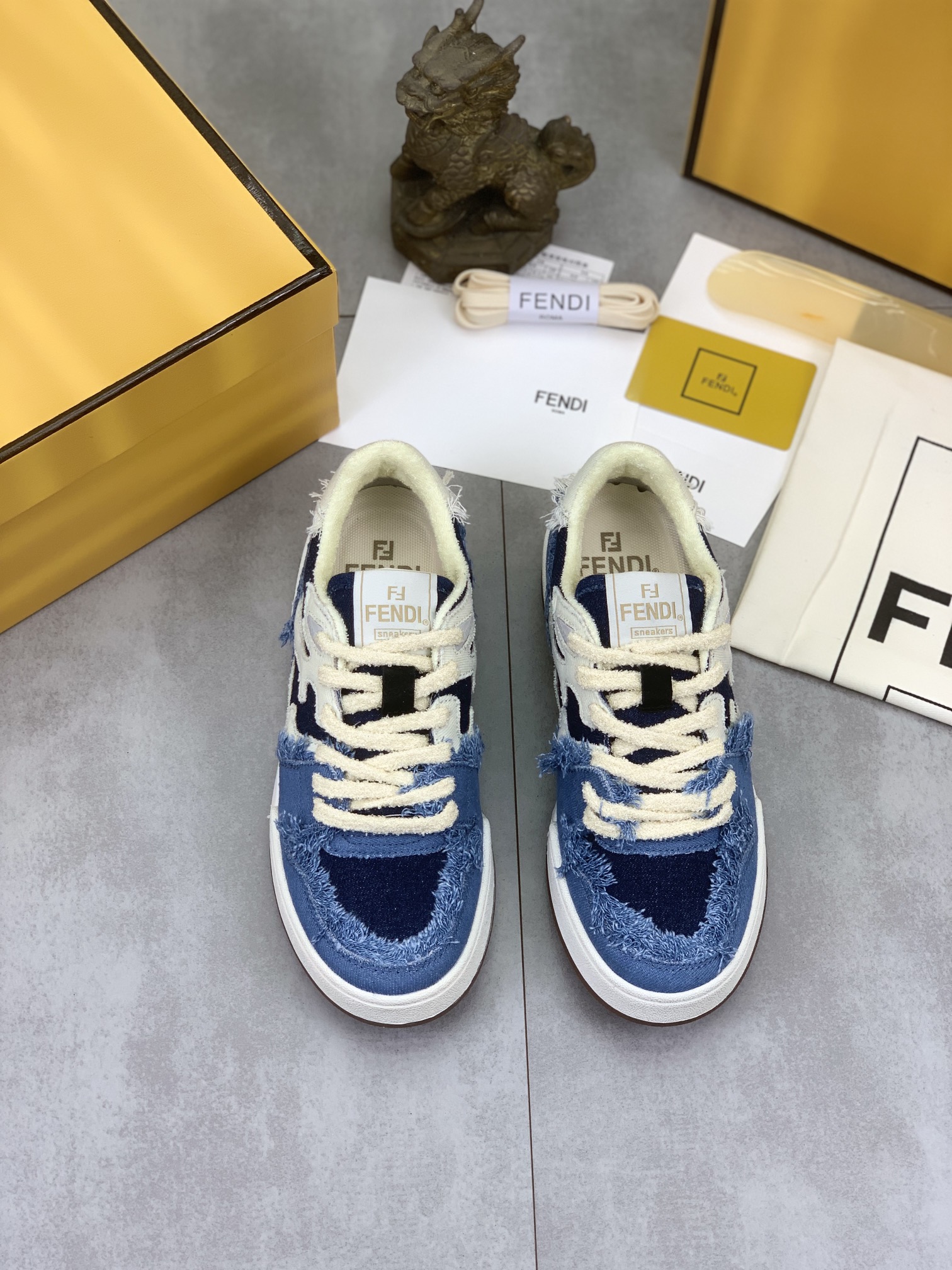 Cheap Fendi Sneakers For Women in 234378, $85 USD- [IB234378] - Replica Fendi Sneakers For Women