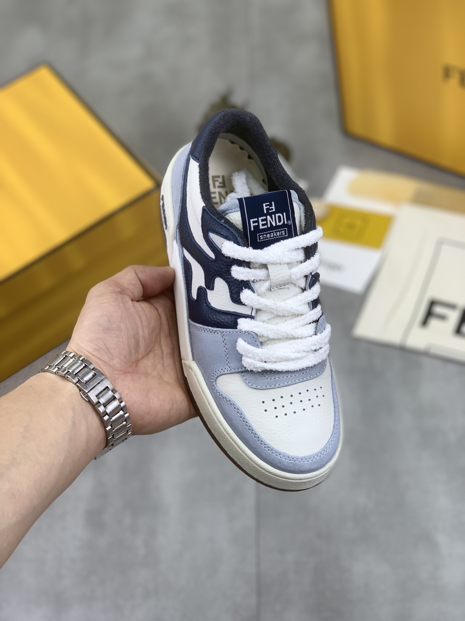Cheap Fendi Sneakers For Women in 234379, $85 USD- [IB234379] - Replica Fendi Sneakers For Women