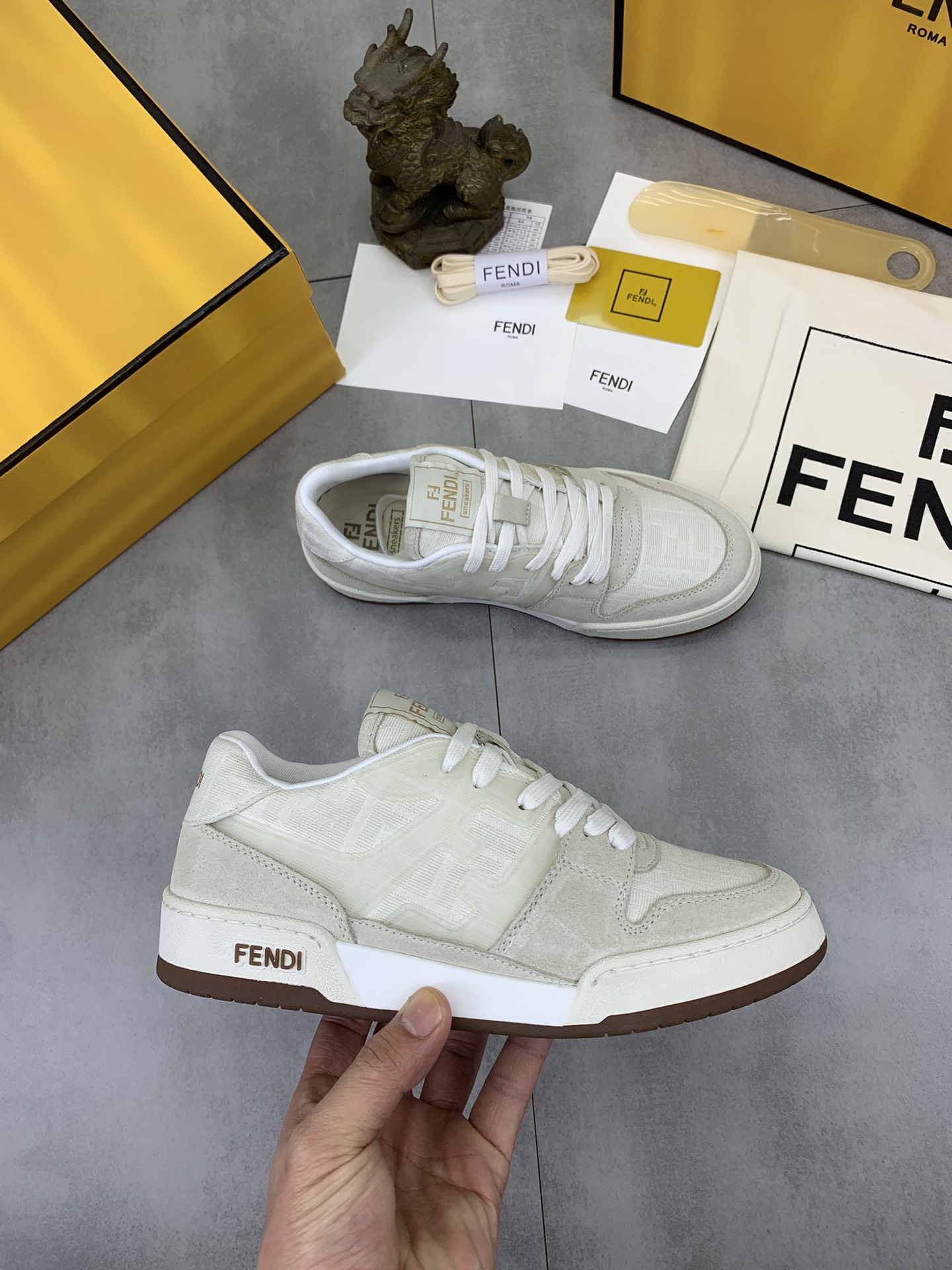 Cheap Fendi Sneakers For Women in 234380, $85 USD- [IB234380] - Replica Fendi Sneakers For Women