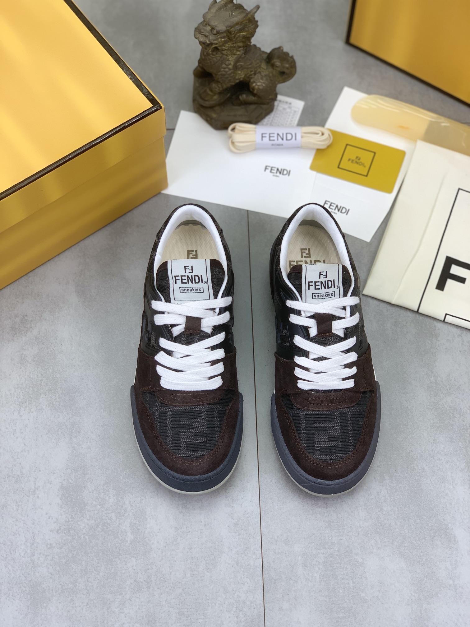 Cheap Fendi Sneakers For Women in 234382, $85 USD- [IB234382] - Replica Fendi Sneakers For Women