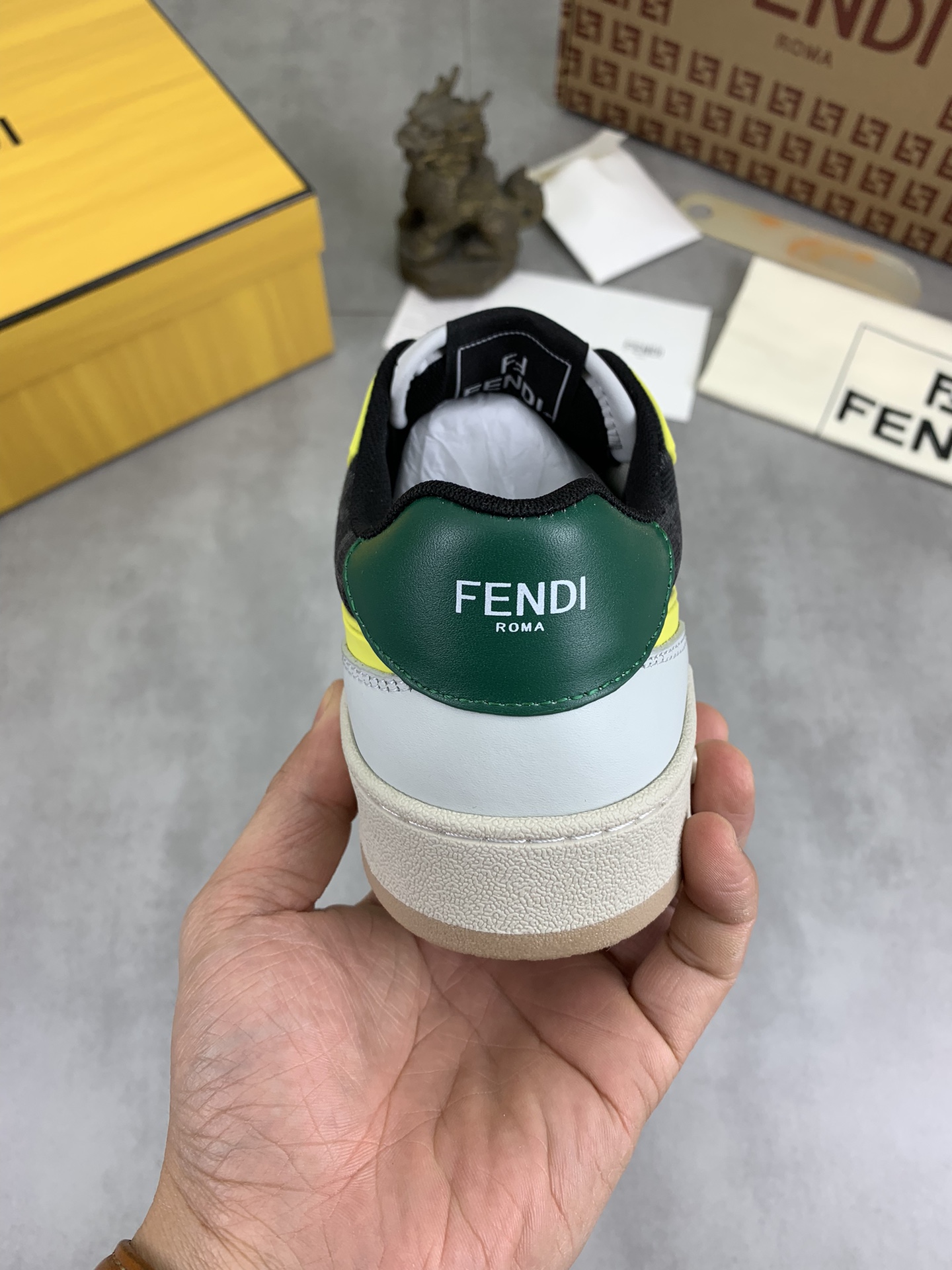 Cheap Fendi Sneakers For Men in 234383, $85 USD- [IB234383] - Replica Fendi Sneakers For Men