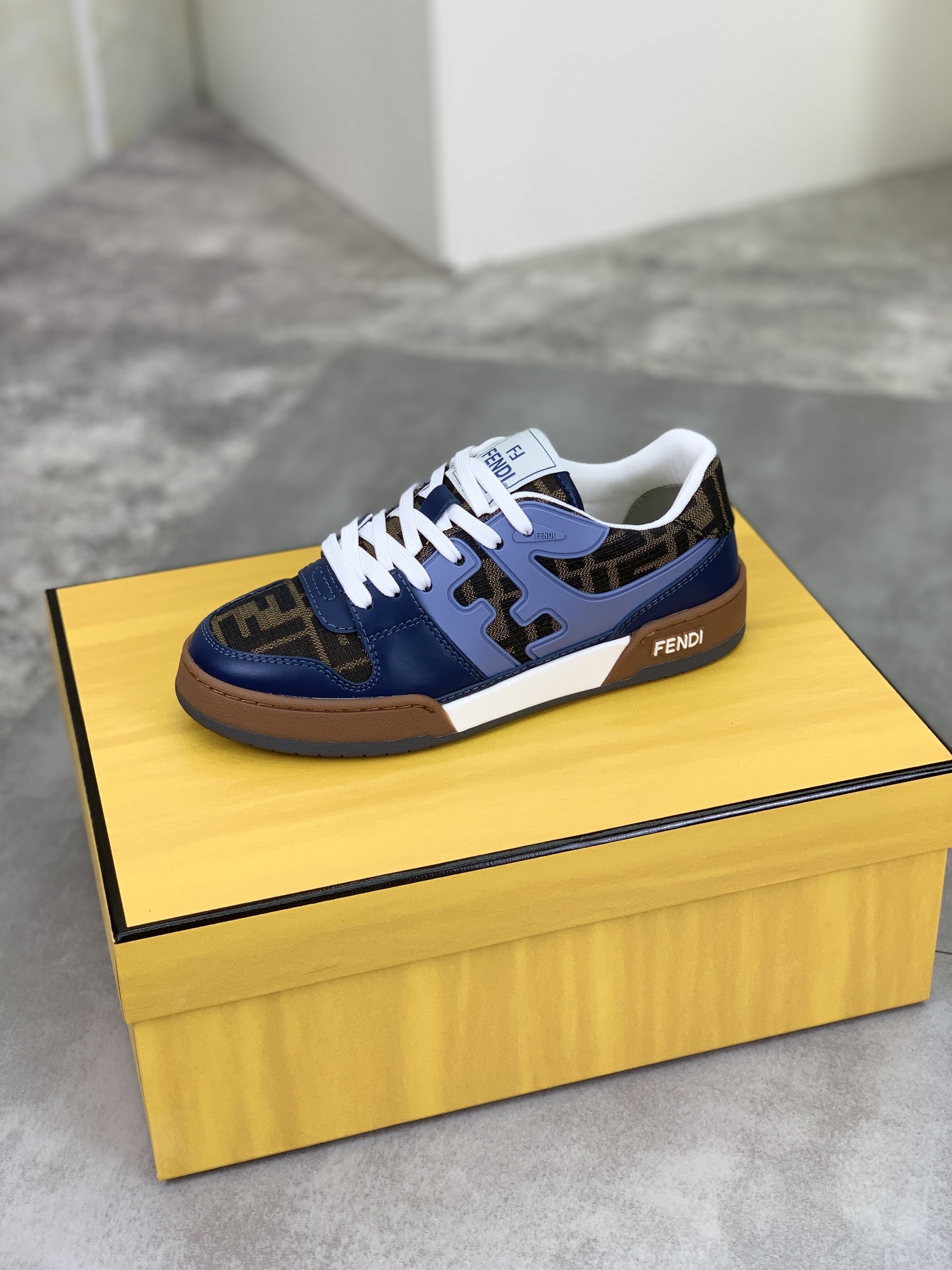 Cheap Fendi Sneakers For Men in 234384, $85 USD- [IB234384] - Replica Fendi Sneakers For Men