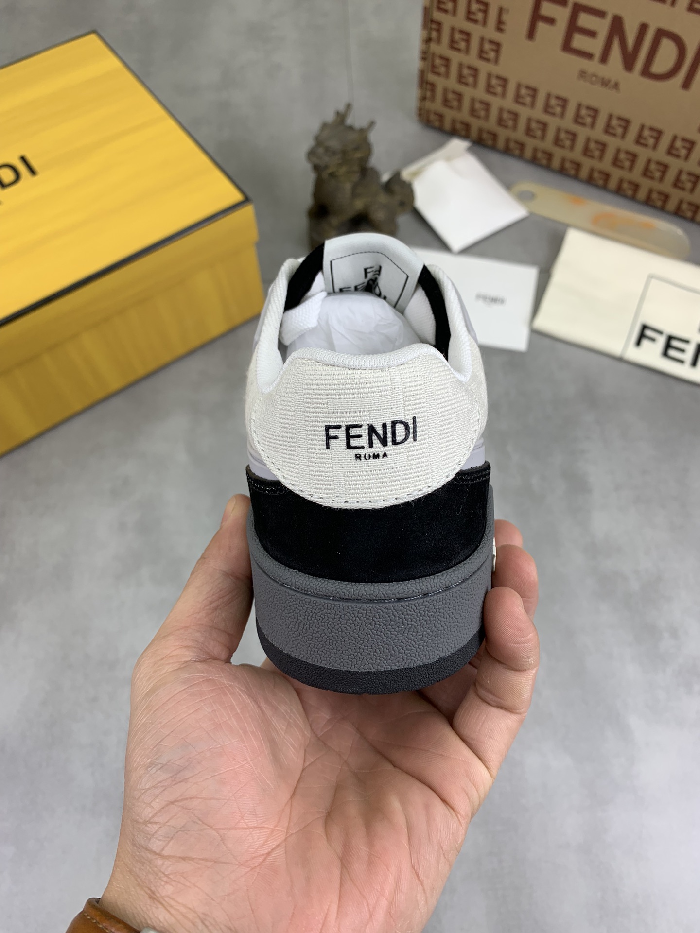 Cheap Fendi Sneakers For Men in 234385, $85 USD- [IB234385] - Replica Fendi Sneakers For Men