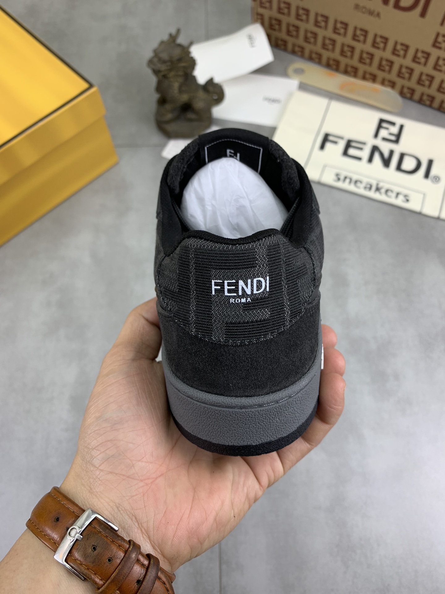 Cheap Fendi Sneakers For Men in 234386, $85 USD- [IB234386] - Replica Fendi Sneakers For Men