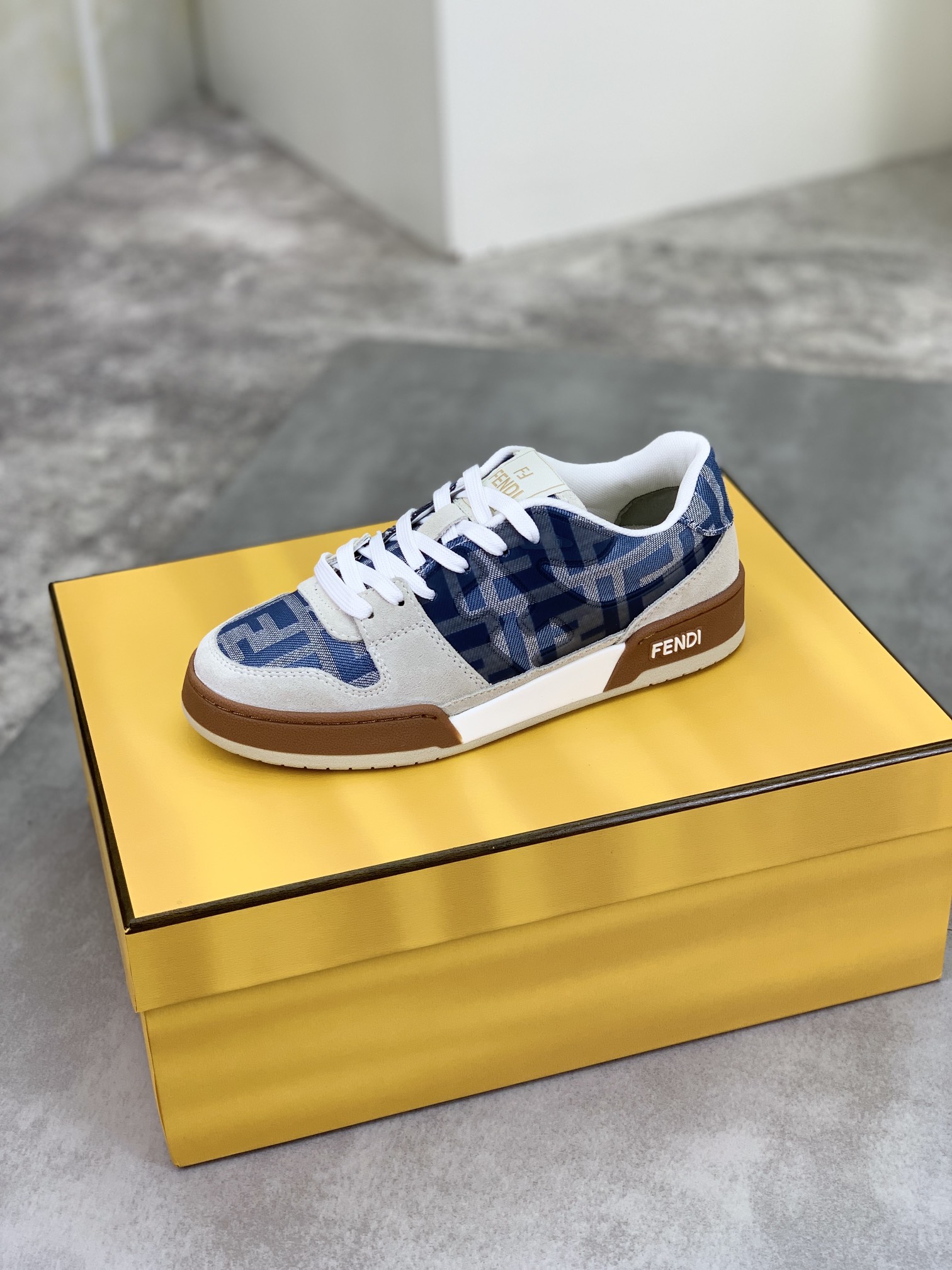 Cheap Fendi Sneakers For Men in 234387, $85 USD- [IB234387] - Replica Fendi Sneakers For Men