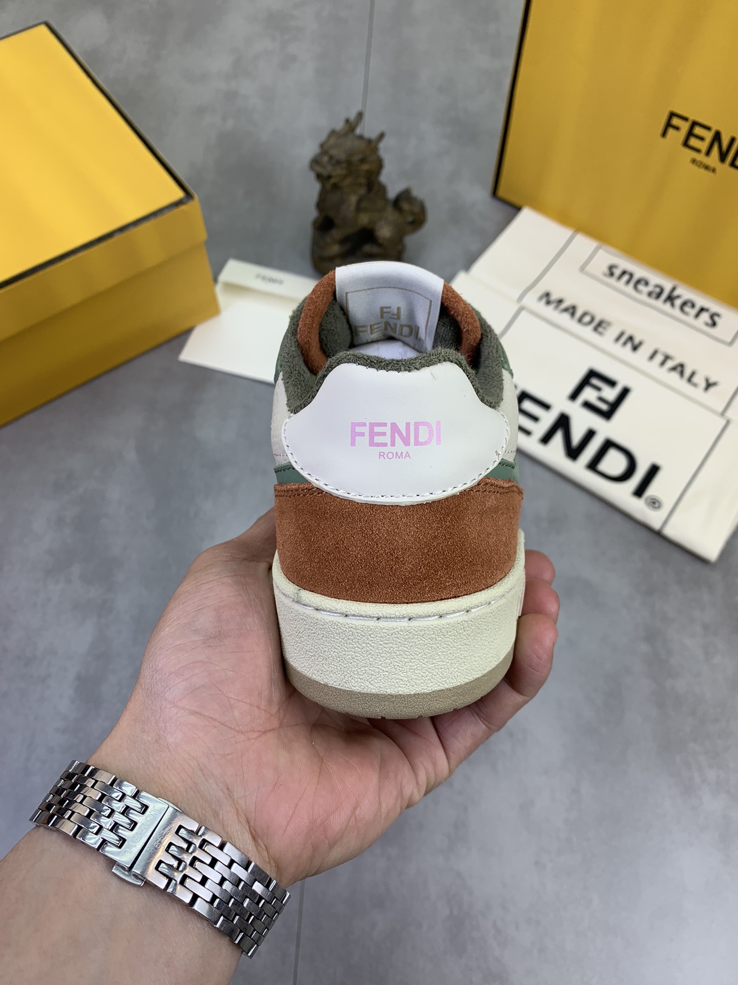 Cheap Fendi Sneakers For Men in 234394, $85 USD- [IB234394] - Replica Fendi Sneakers For Men