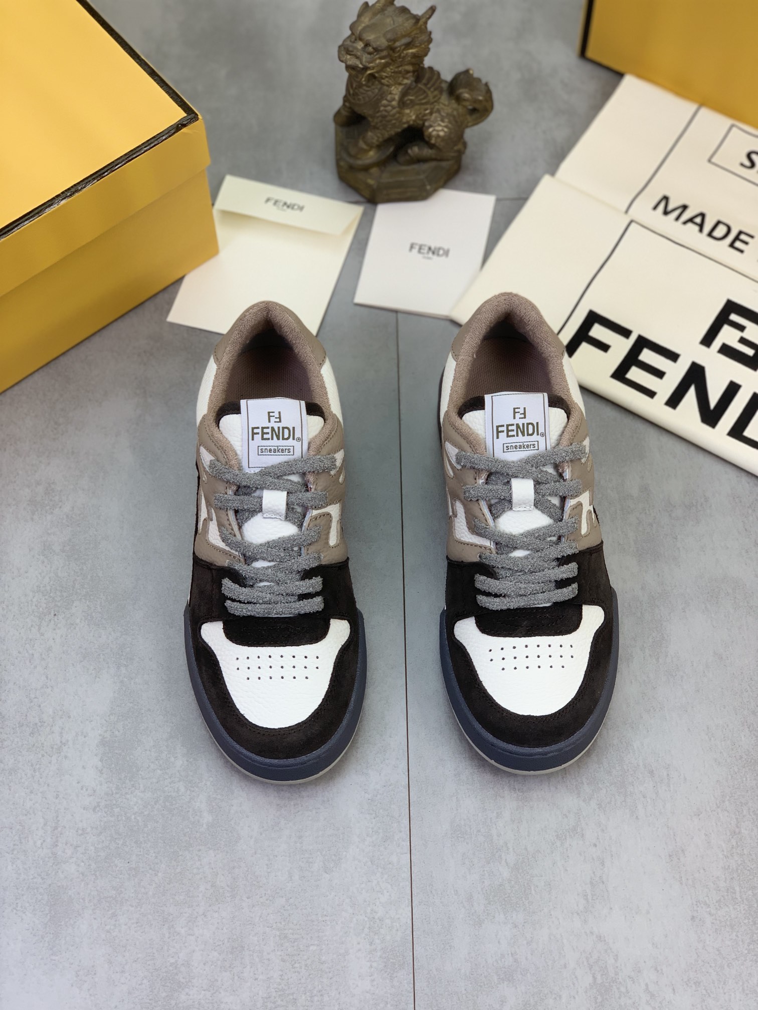 Cheap Fendi Sneakers For Men in 234398, $85 USD- [IB234398] - Replica Fendi Sneakers For Men