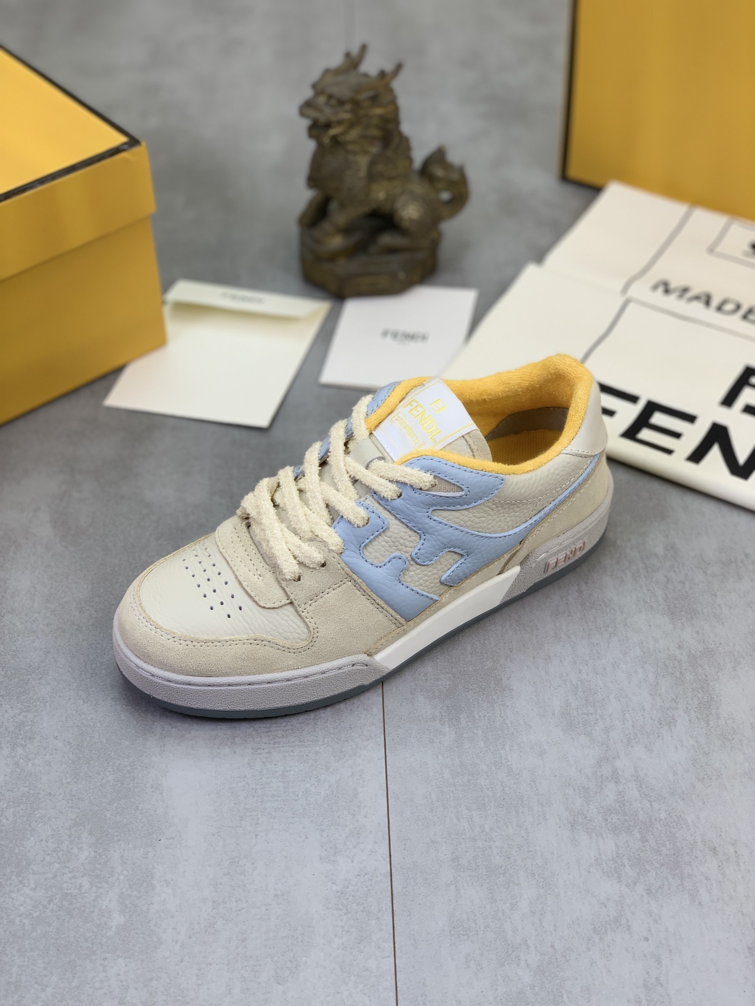 Cheap Fendi Sneakers For Men in 234399, $85 USD- [IB234399] - Replica Fendi Sneakers For Men
