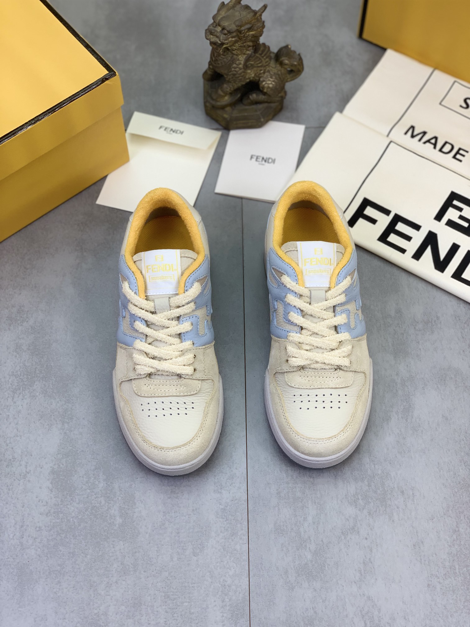 Cheap Fendi Sneakers For Men in 234399, $85 USD- [IB234399] - Replica Fendi Sneakers For Men