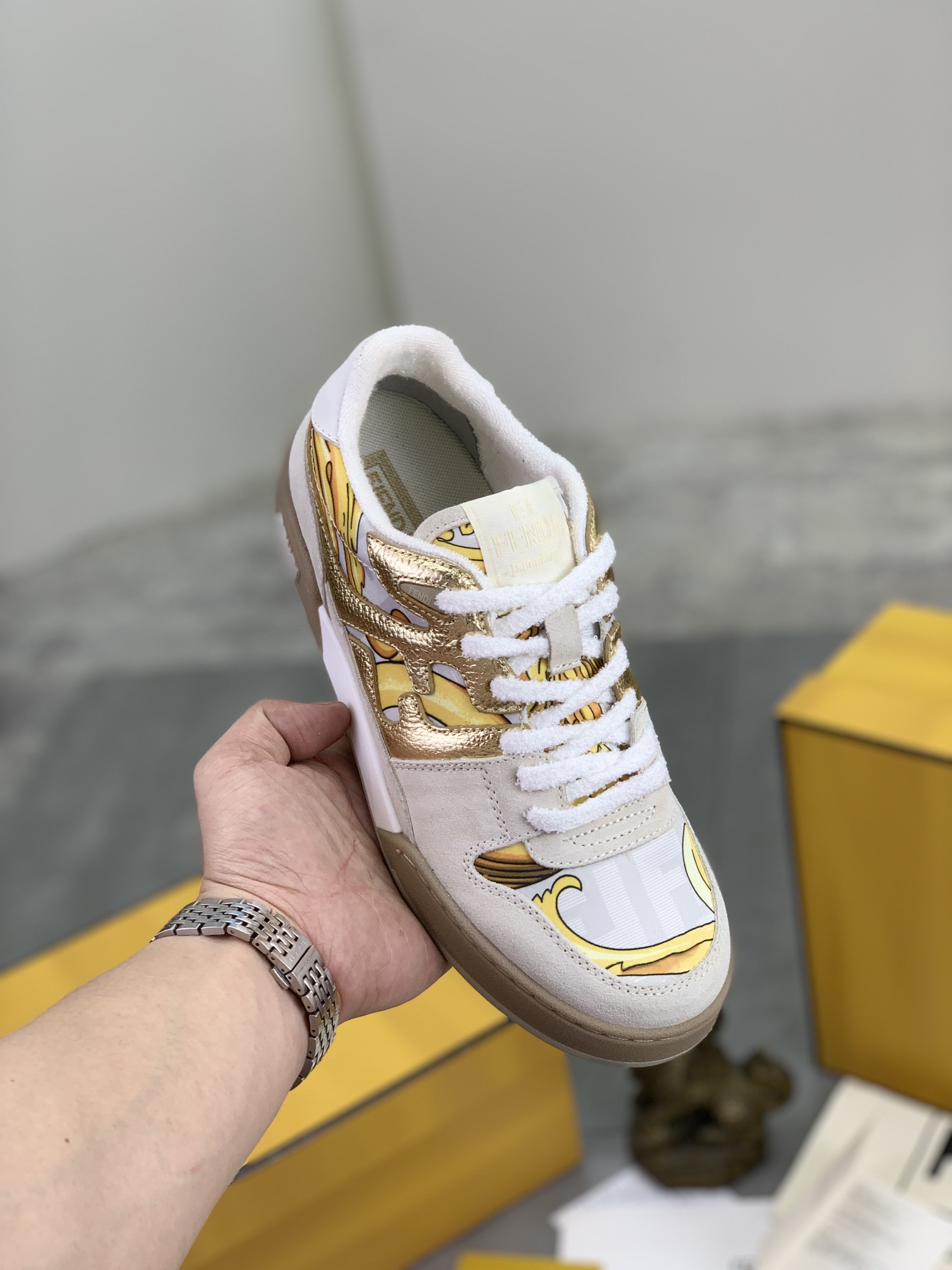 Cheap Fendi Sneakers For Men in 234400, $85 USD- [IB234400] - Replica Fendi Sneakers For Men