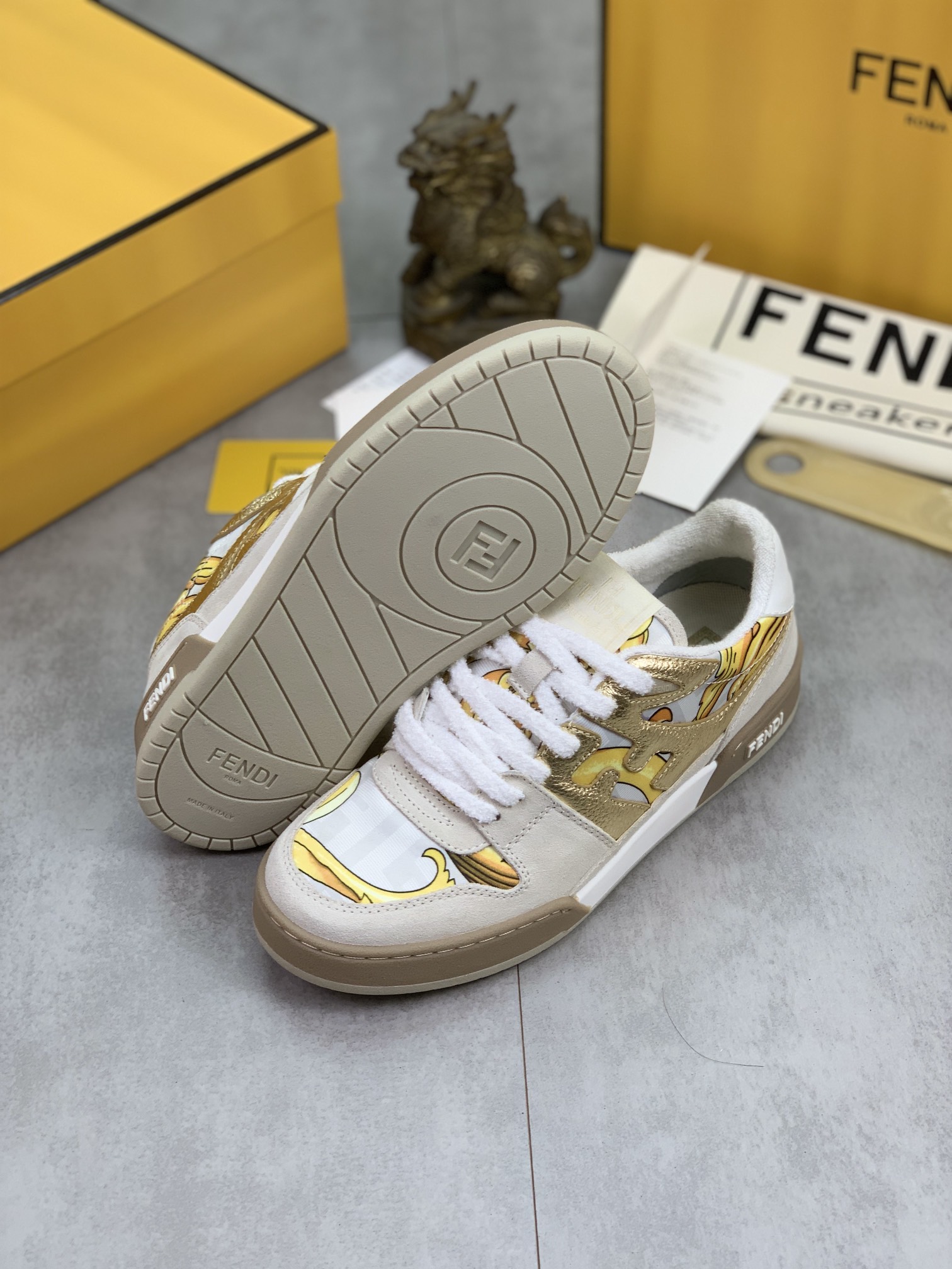 Cheap Fendi Sneakers For Men in 234400, $85 USD- [IB234400] - Replica Fendi Sneakers For Men
