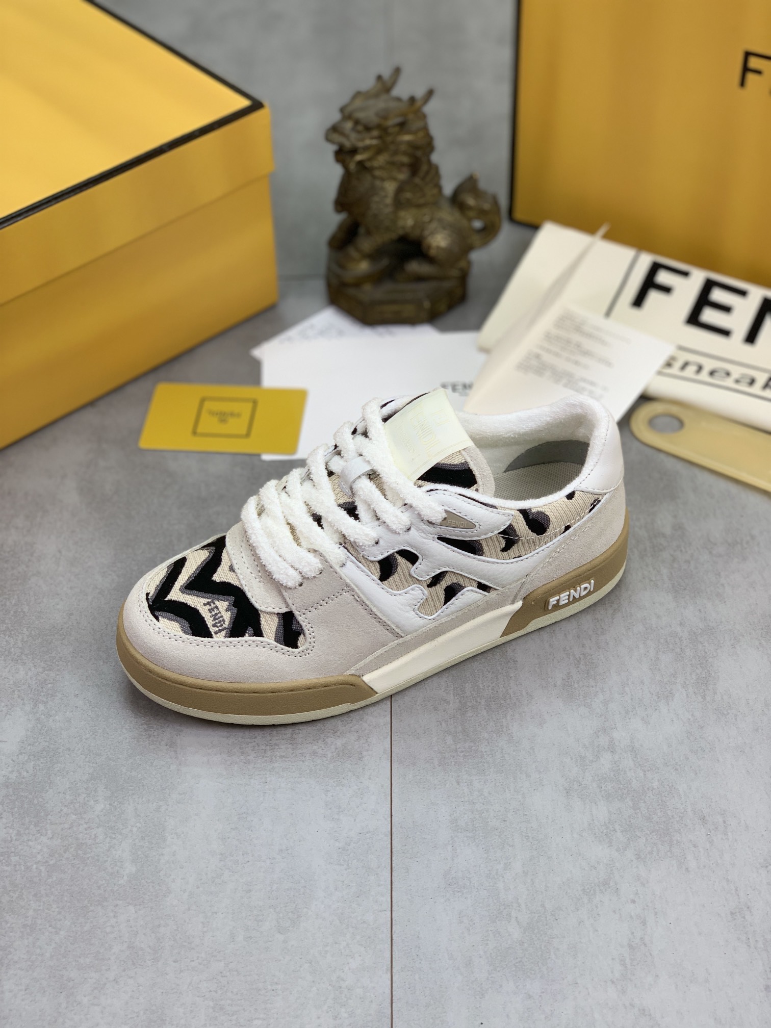 Cheap Fendi Sneakers For Men in 234402, $85 USD- [IB234402] - Replica Fendi Sneakers For Men