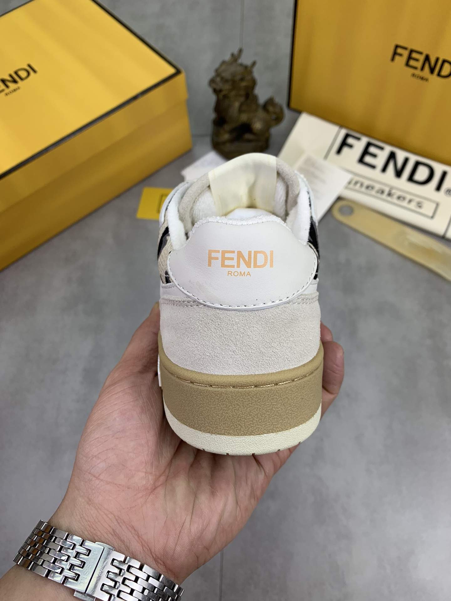 Cheap Fendi Sneakers For Men in 234402, $85 USD- [IB234402] - Replica Fendi Sneakers For Men