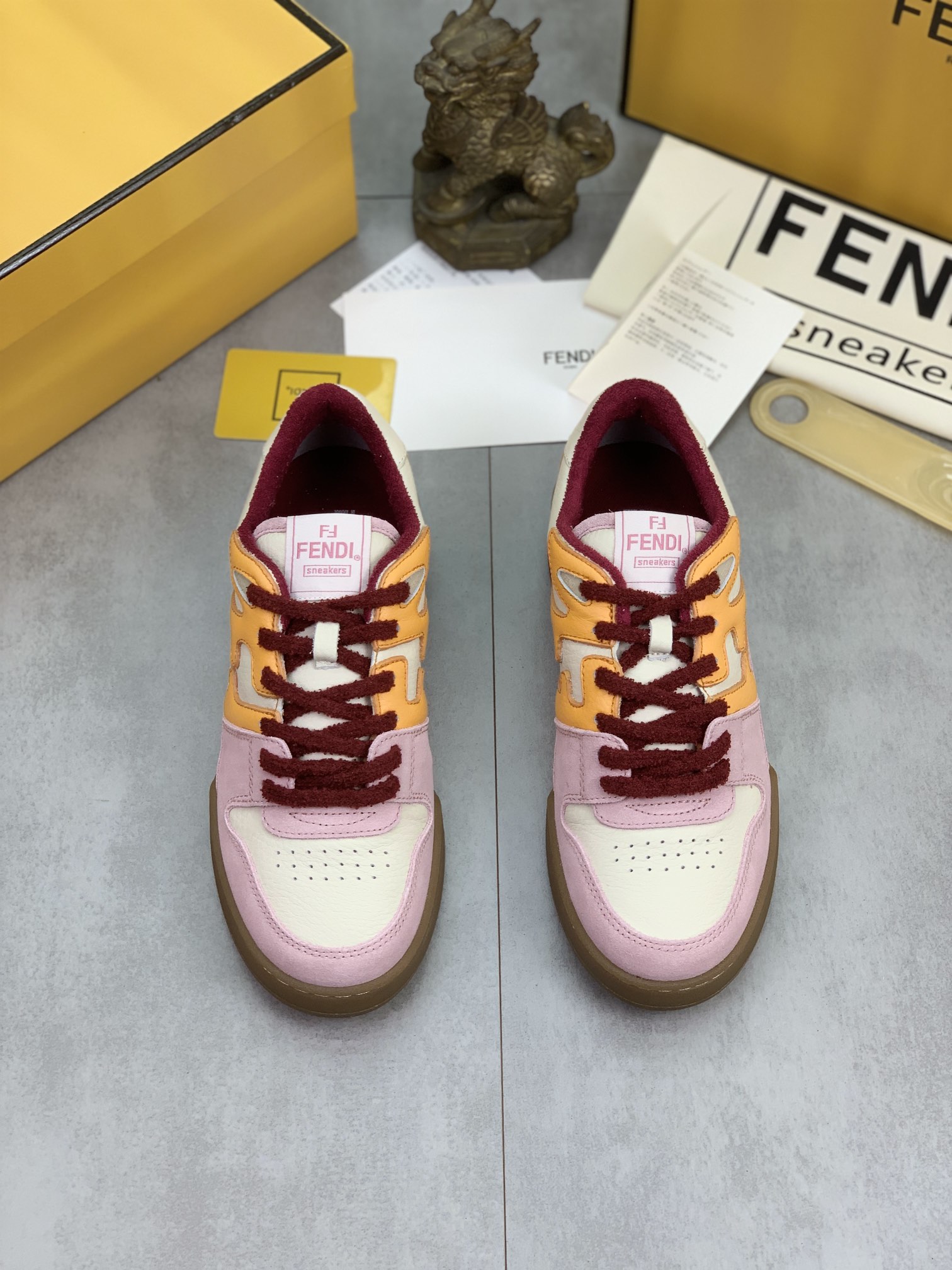 Cheap Fendi Sneakers For Men in 234403, $85 USD- [IB234403] - Replica Fendi Sneakers For Men