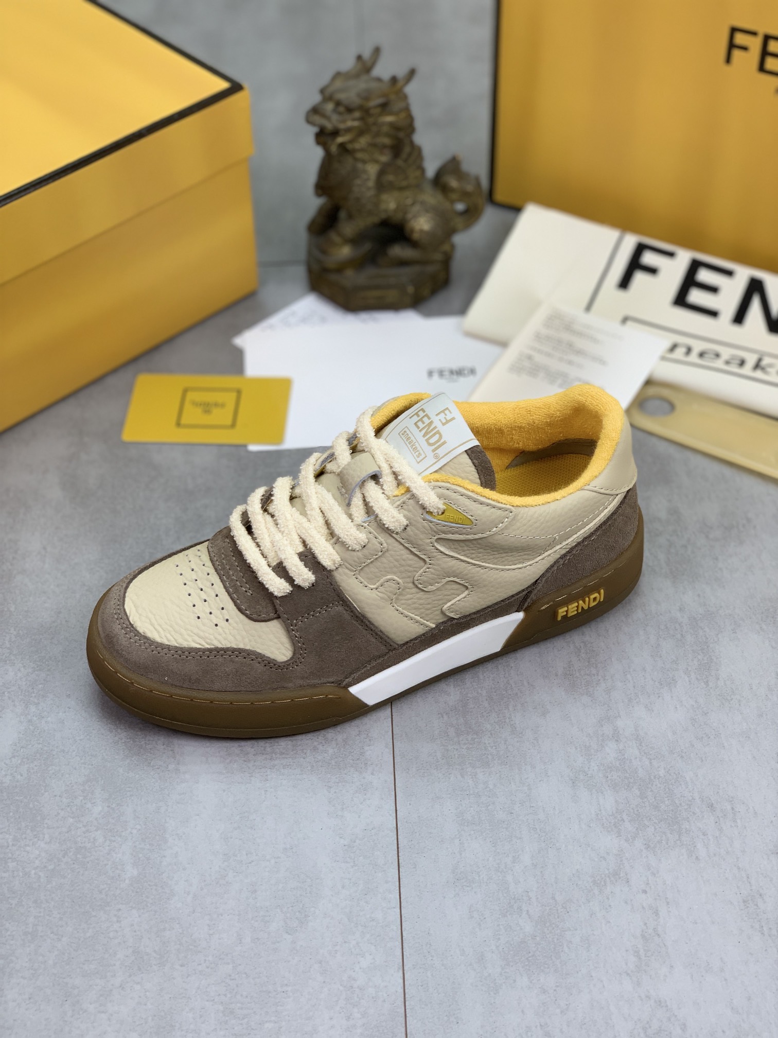 Cheap Fendi Sneakers For Men in 234404, $85 USD- [IB234404] - Replica Fendi Sneakers For Men