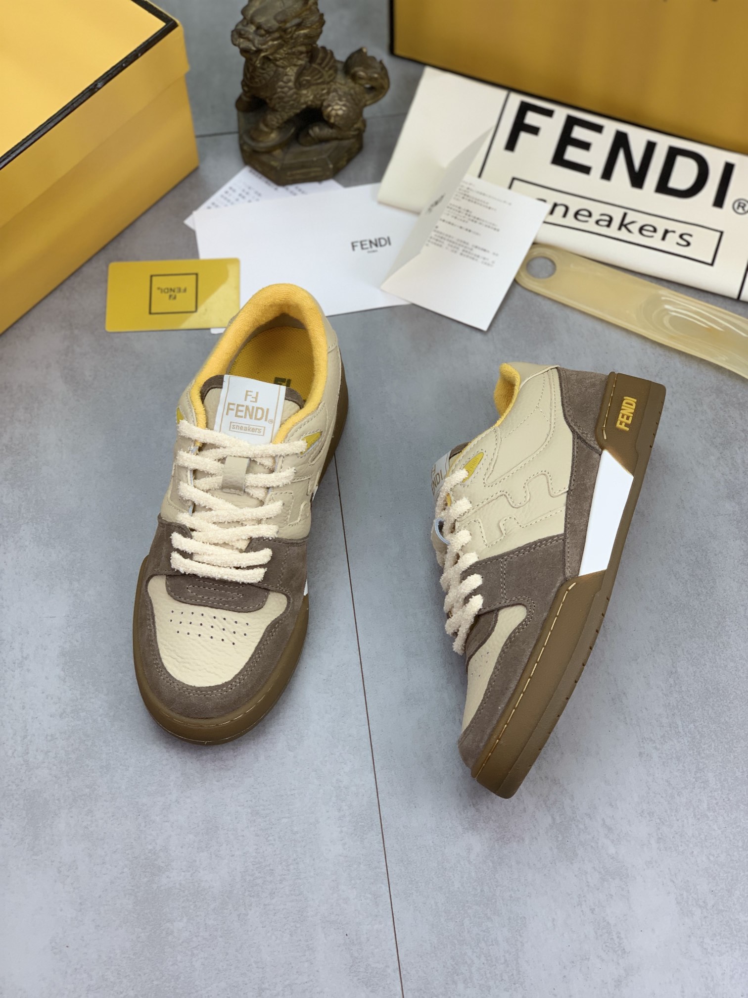 Cheap Fendi Sneakers For Men in 234404, $85 USD- [IB234404] - Replica Fendi Sneakers For Men