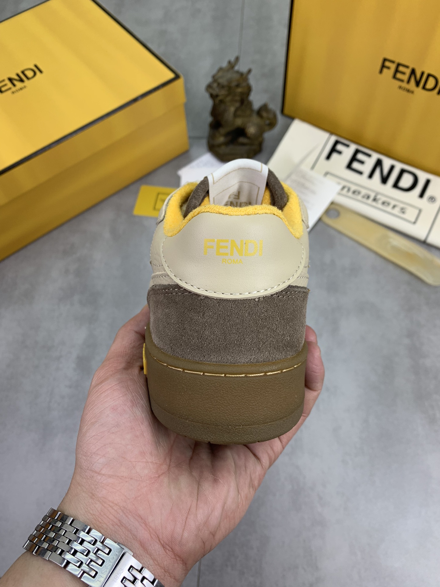 Cheap Fendi Sneakers For Men in 234404, $85 USD- [IB234404] - Replica Fendi Sneakers For Men