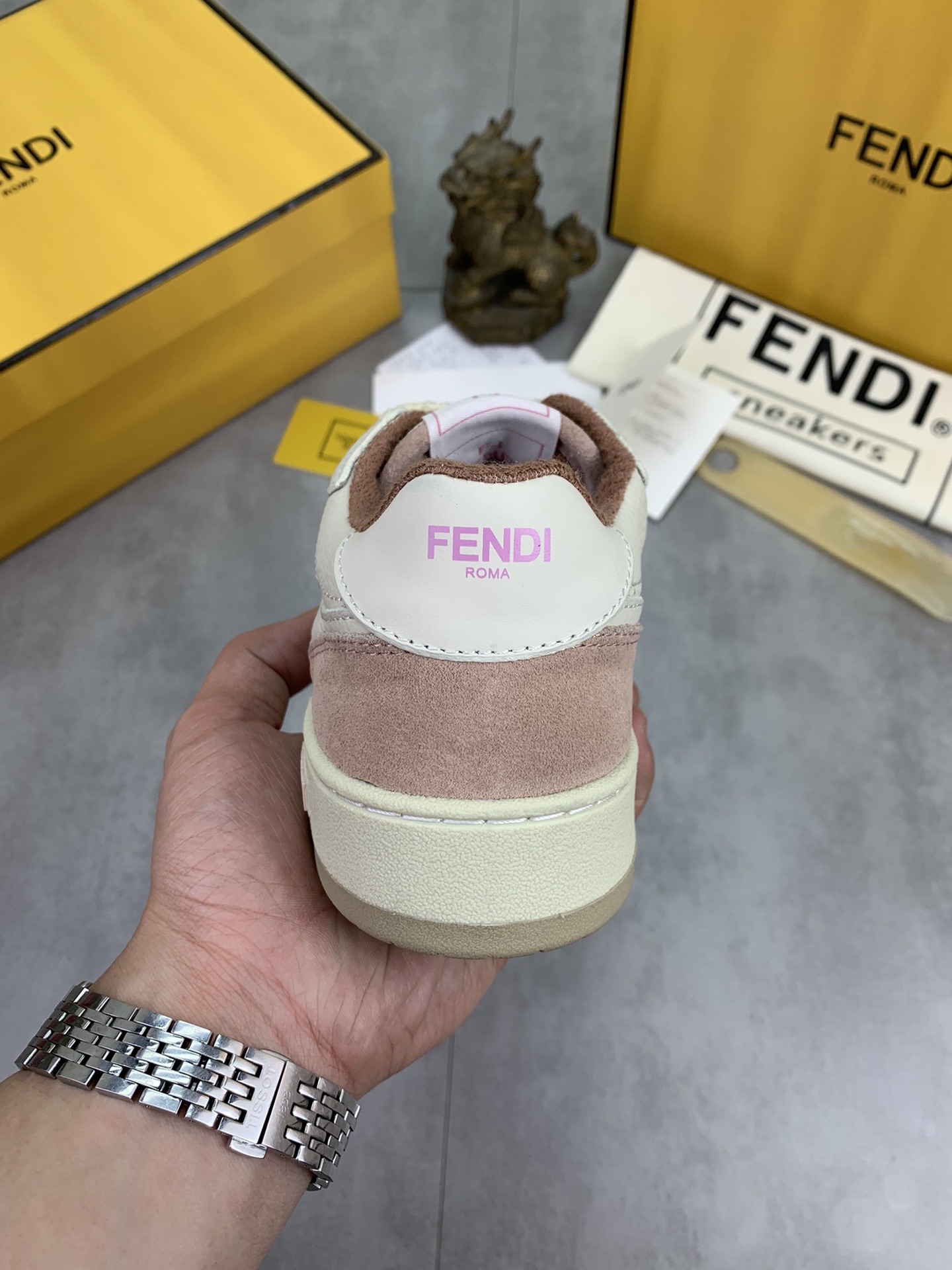Cheap Fendi Sneakers For Men in 234406, $85 USD- [IB234406] - Replica Fendi Sneakers For Men
