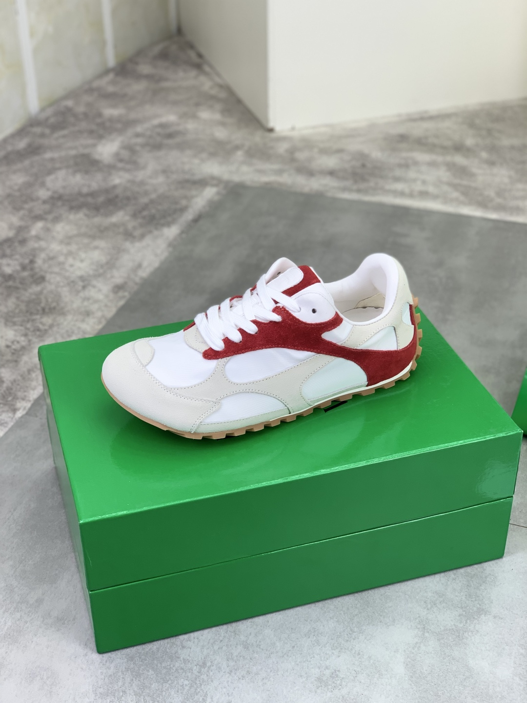 Cheap Bottega Veneta Sneakers For Men in 234408, $85 USD- [IB234408] - Replica Bottega Veneta Sneakers For Men