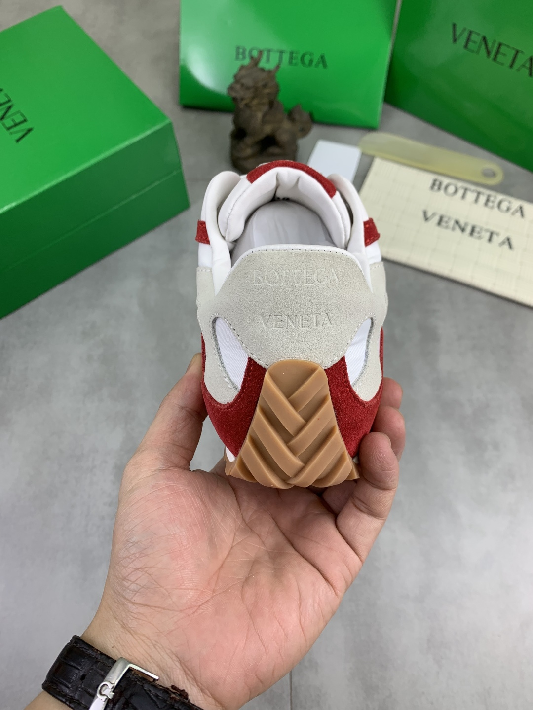 Cheap Bottega Veneta Sneakers For Men in 234408, $85 USD- [IB234408] - Replica Bottega Veneta Sneakers For Men