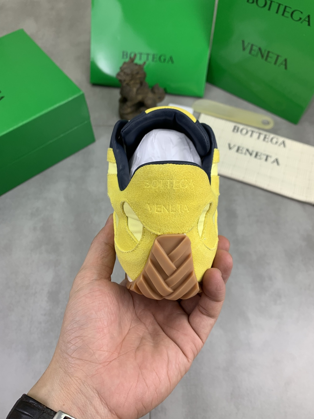 Cheap Bottega Veneta Sneakers For Men in 234409, $85 USD- [IB234409] - Replica Bottega Veneta Sneakers For Men