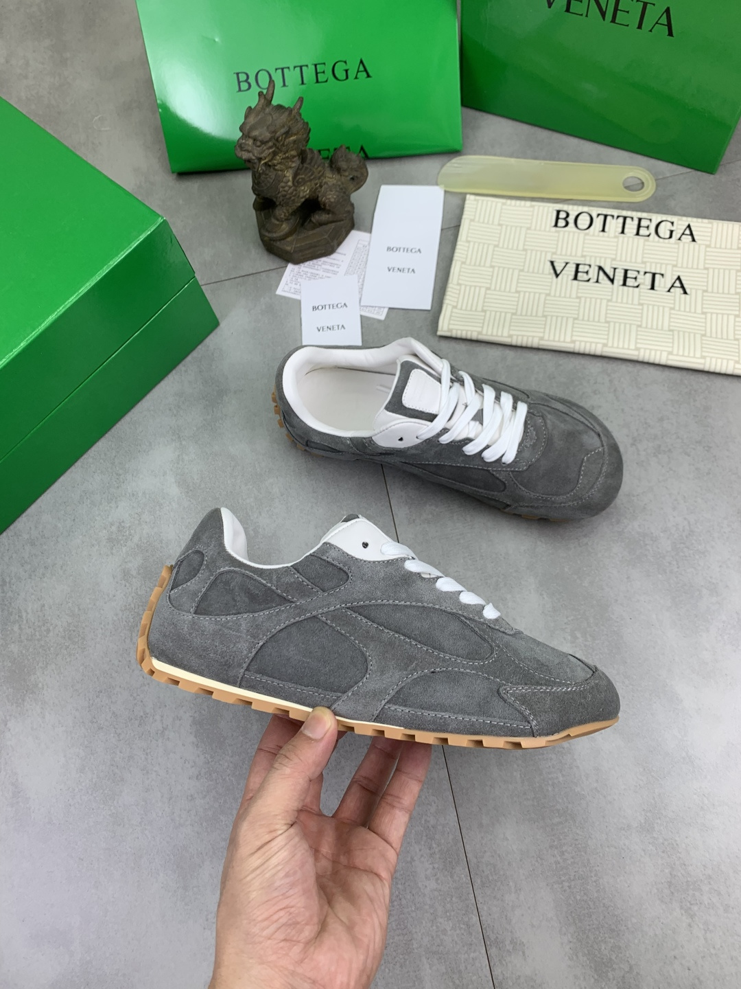 Cheap Bottega Veneta Sneakers For Men in 234416, $85 USD- [IB234416] - Replica Bottega Veneta Sneakers For Men