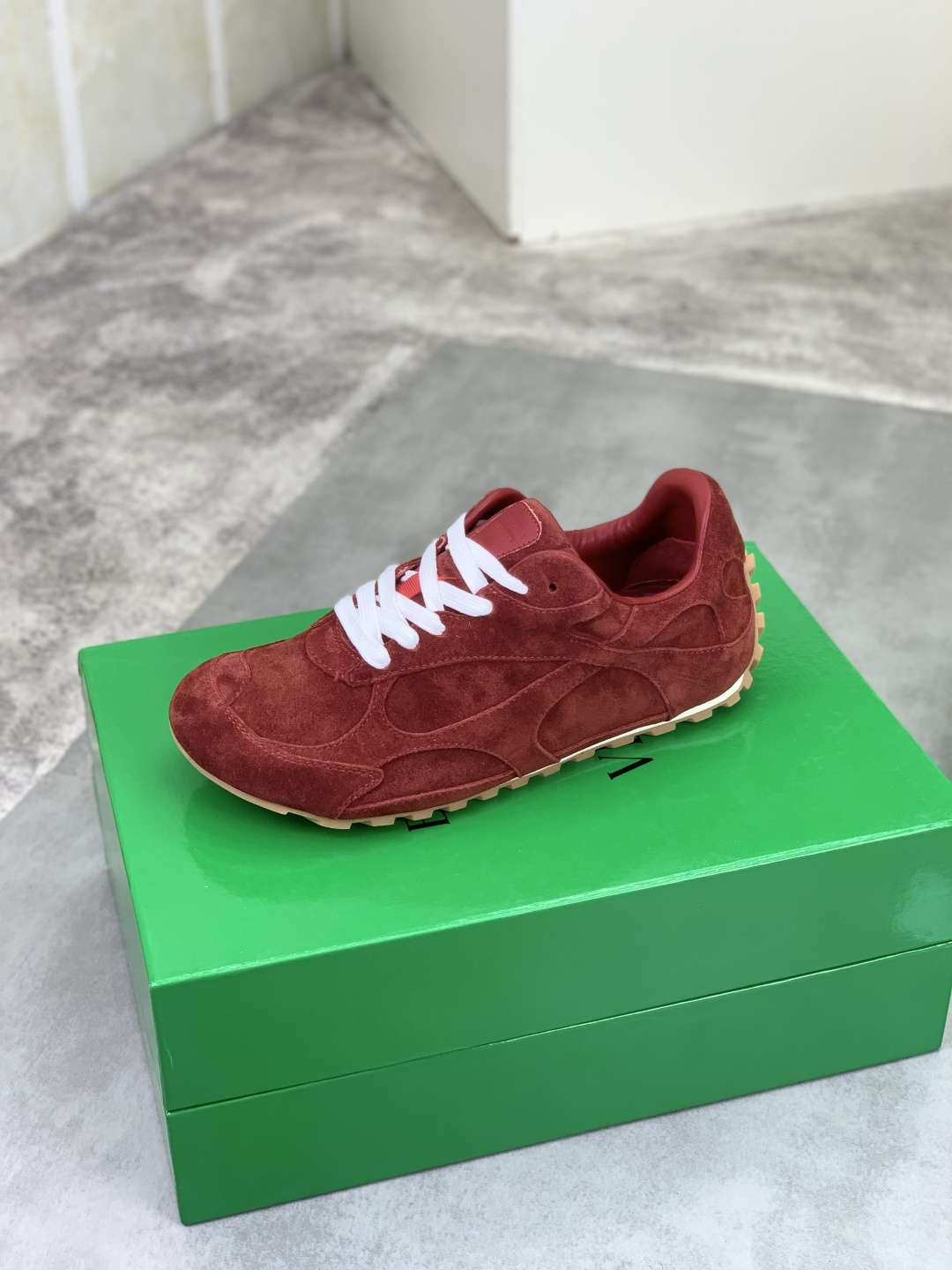 Cheap Bottega Veneta Sneakers For Men in 234417, $85 USD- [IB234417] - Replica Bottega Veneta Sneakers For Men