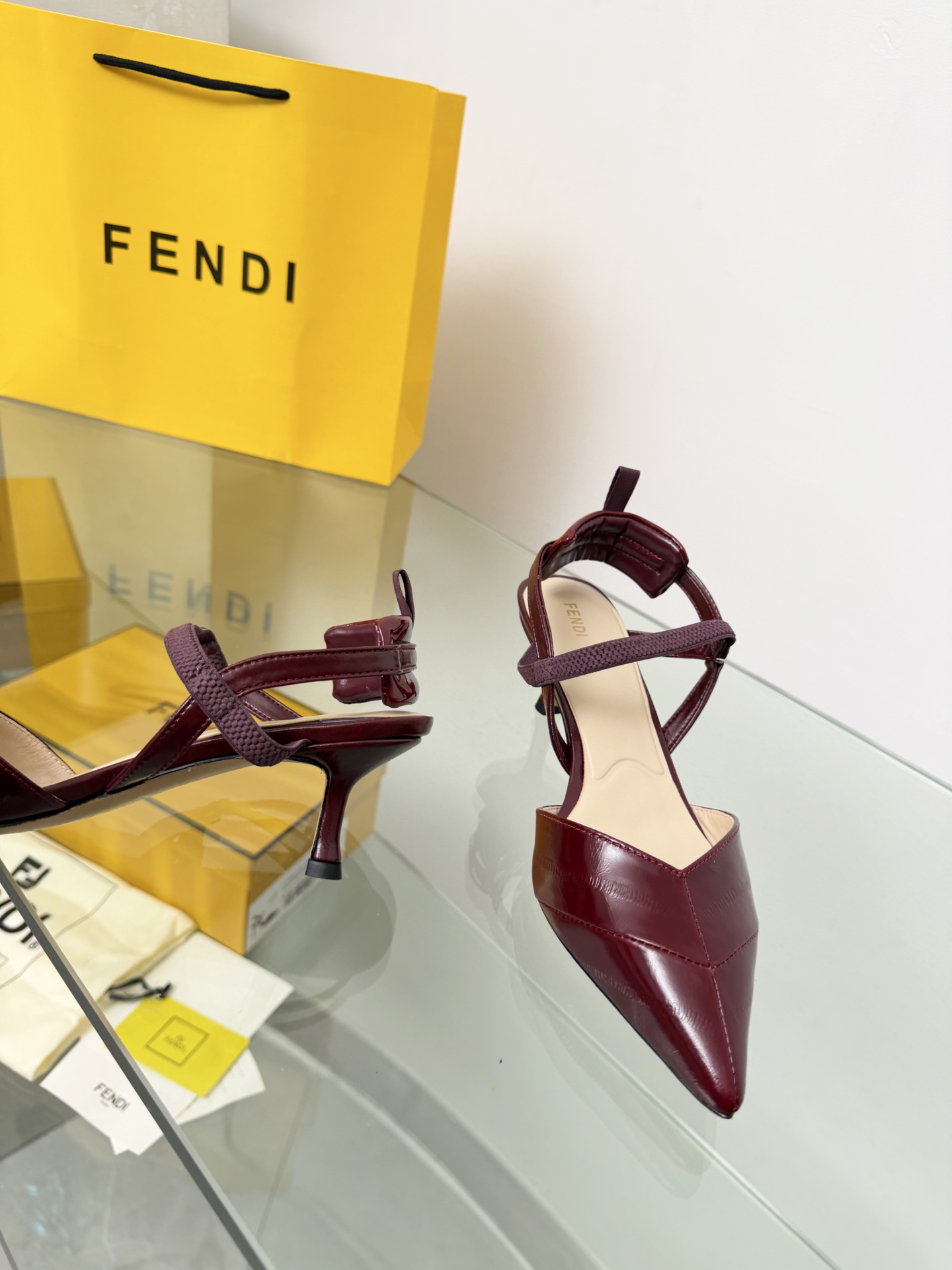 Cheap Fendi Slippers For Women in 234427, $80 USD- [IB234427] - Replica Fendi Slippers For Women