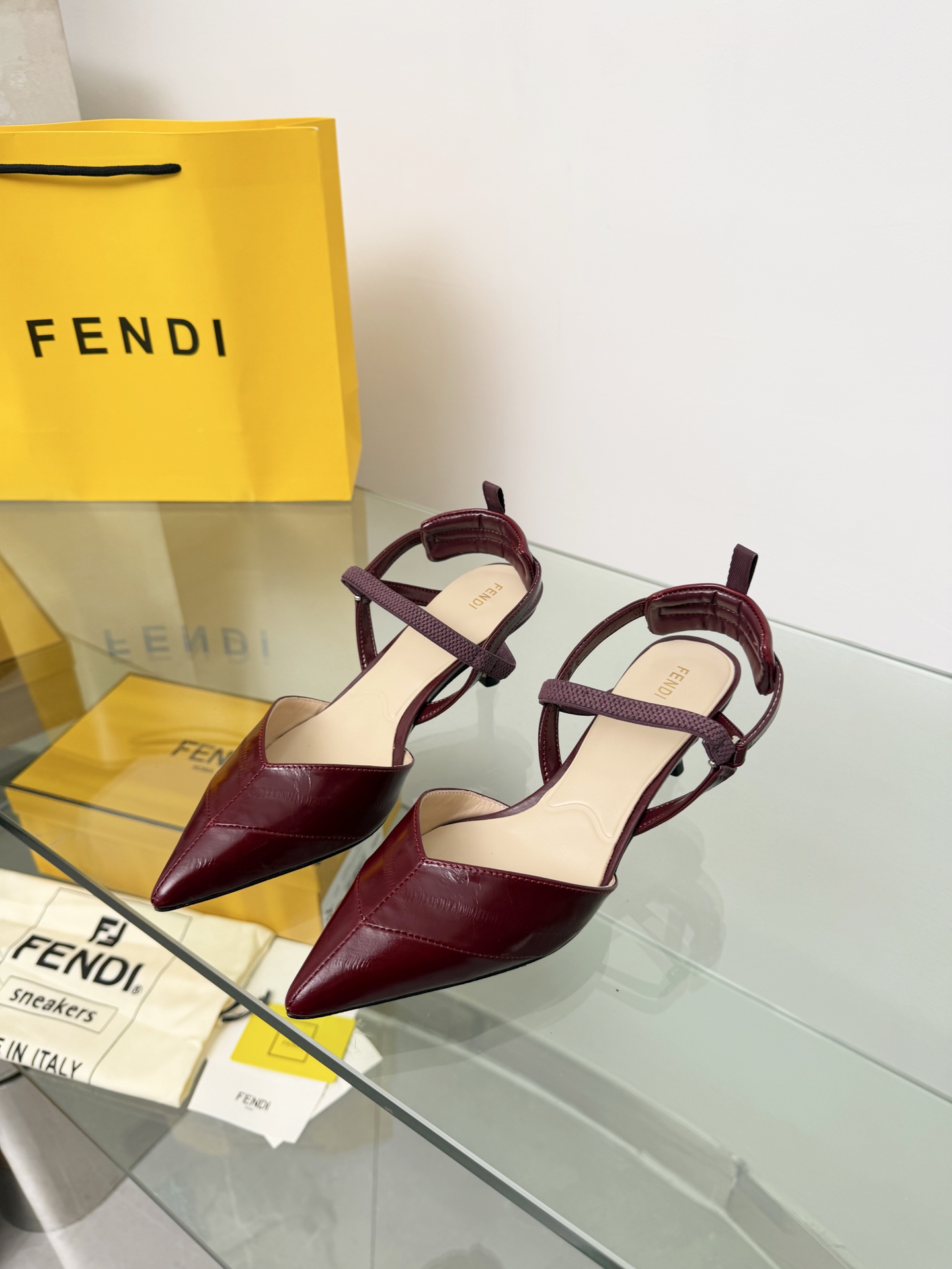 Cheap Fendi Slippers For Women in 234427, $80 USD- [IB234427] - Replica Fendi Slippers For Women