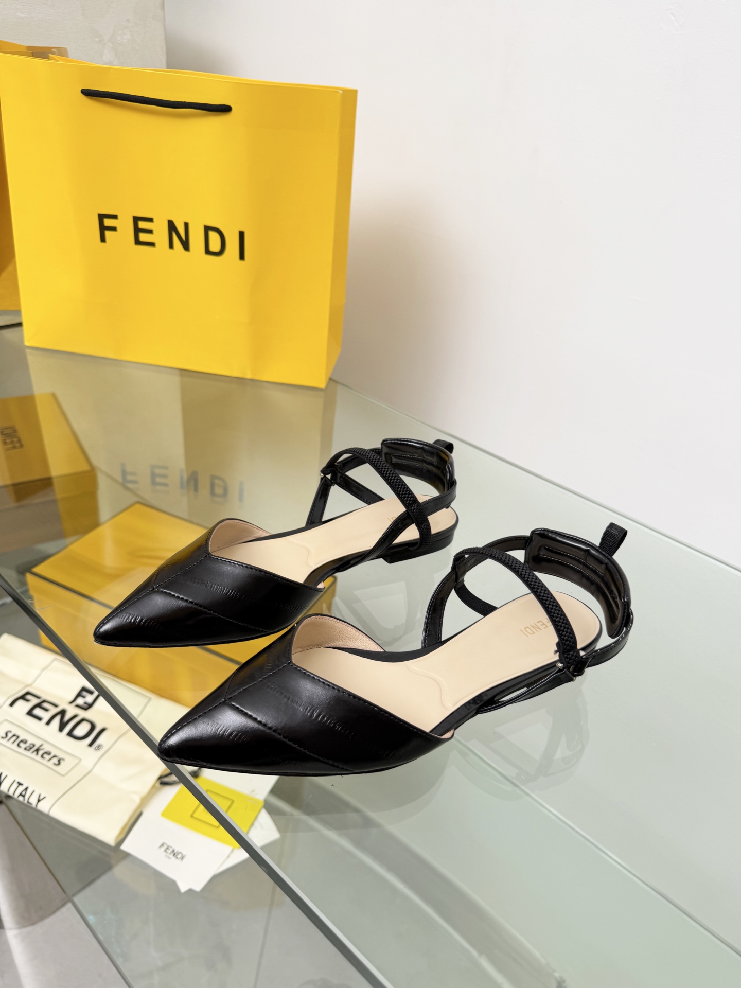 Cheap Fendi Slippers For Women in 234430, $80 USD- [IB234430] - Replica Fendi Slippers For Women
