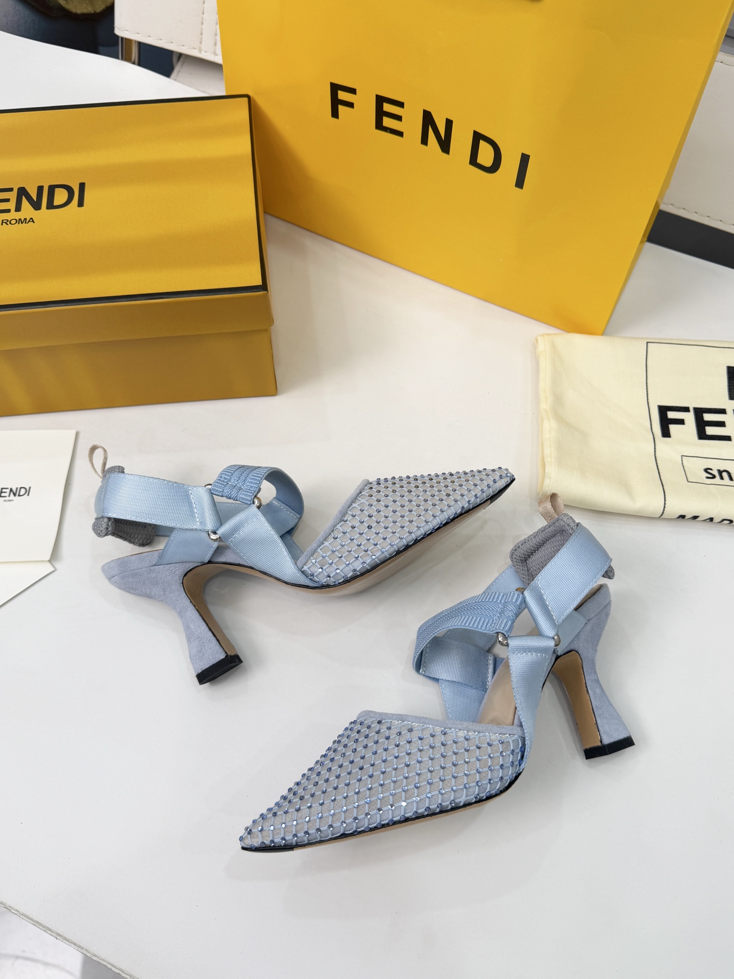 Cheap Fendi Slippers For Women in 234433, $80 USD- [IB234433] - Replica Fendi Slippers For Women