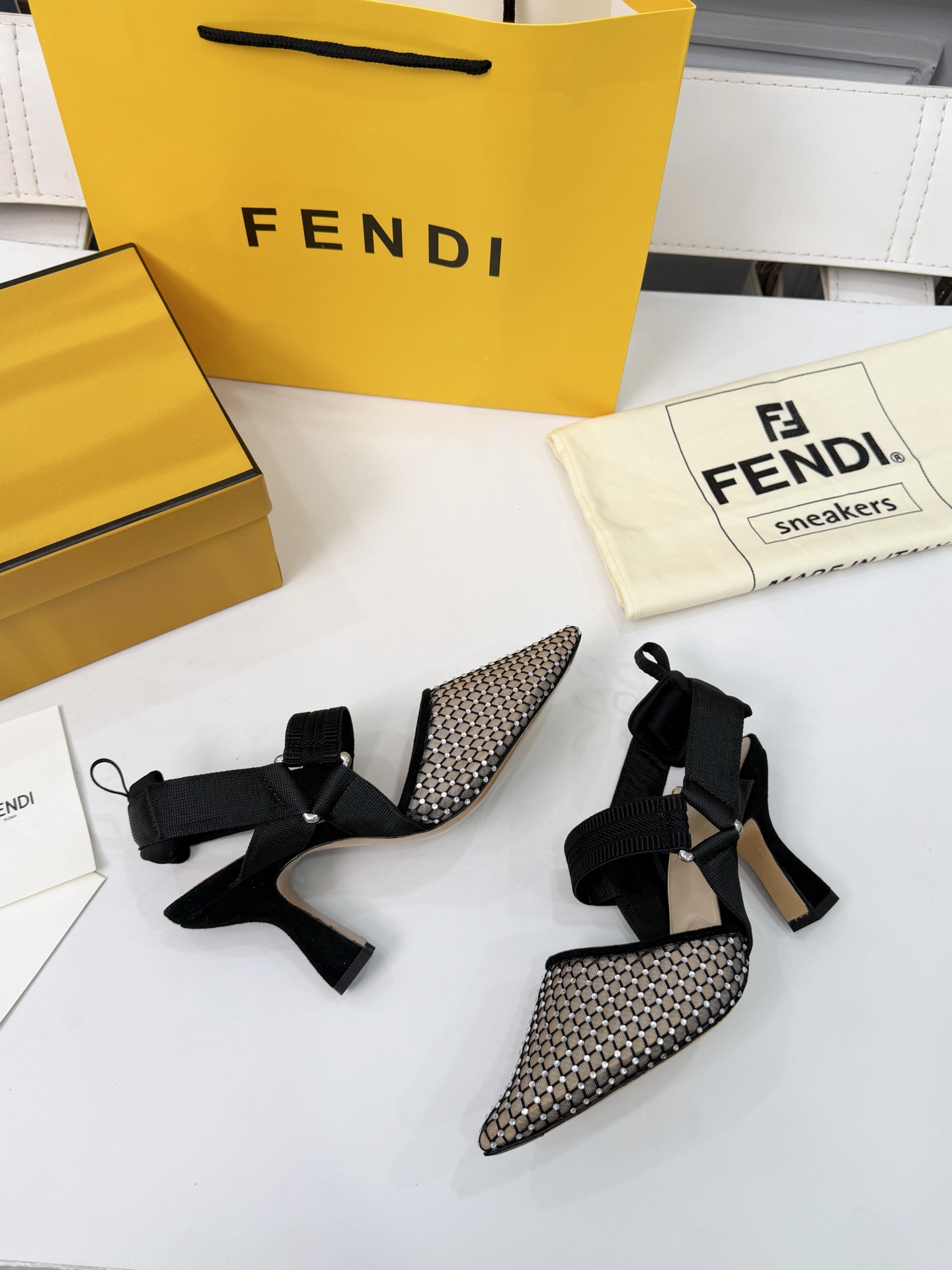 Cheap Fendi Slippers For Women in 234434, $80 USD- [IB234434] - Replica Fendi Slippers For Women