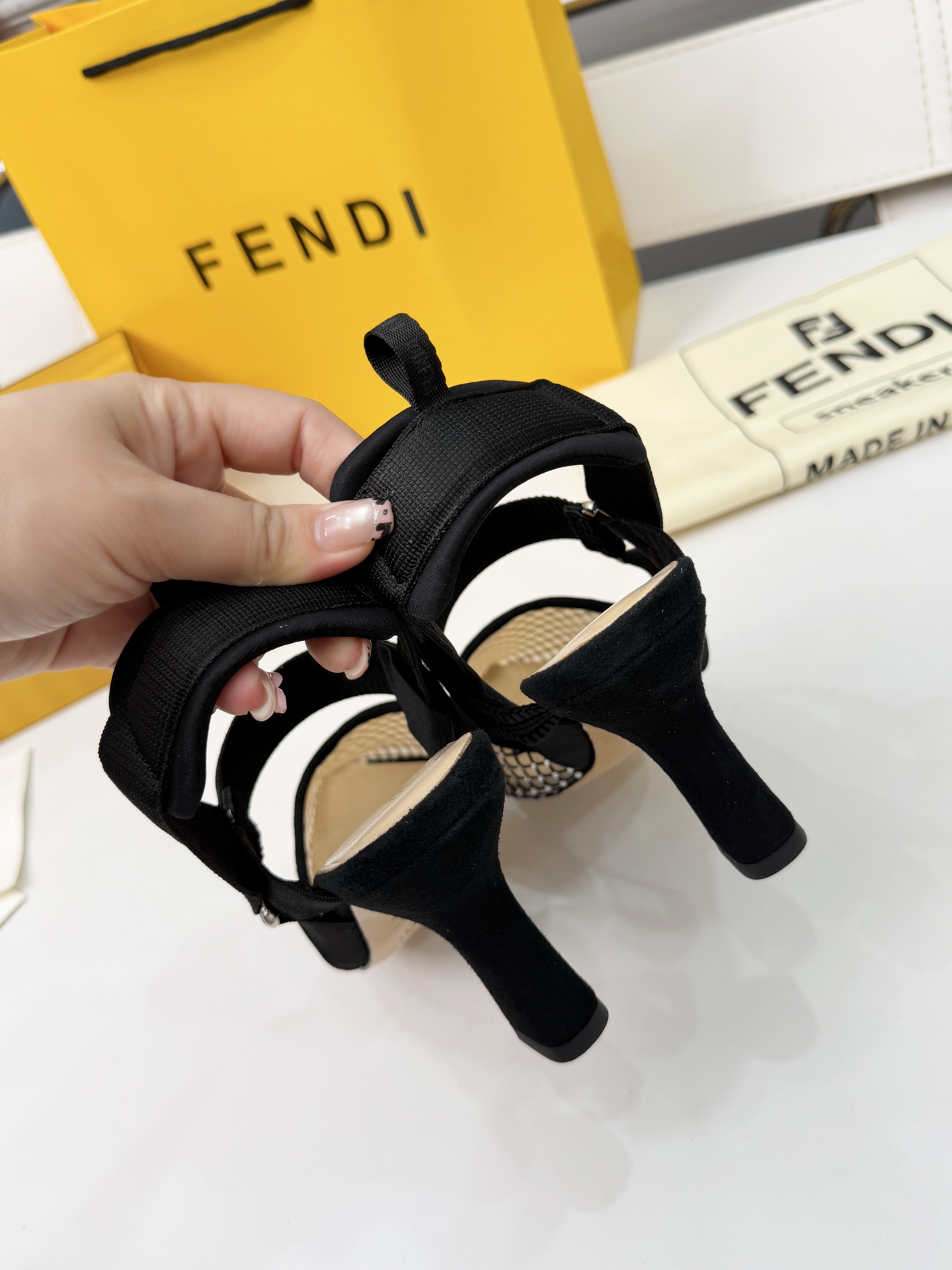 Cheap Fendi Slippers For Women in 234434, $80 USD- [IB234434] - Replica Fendi Slippers For Women