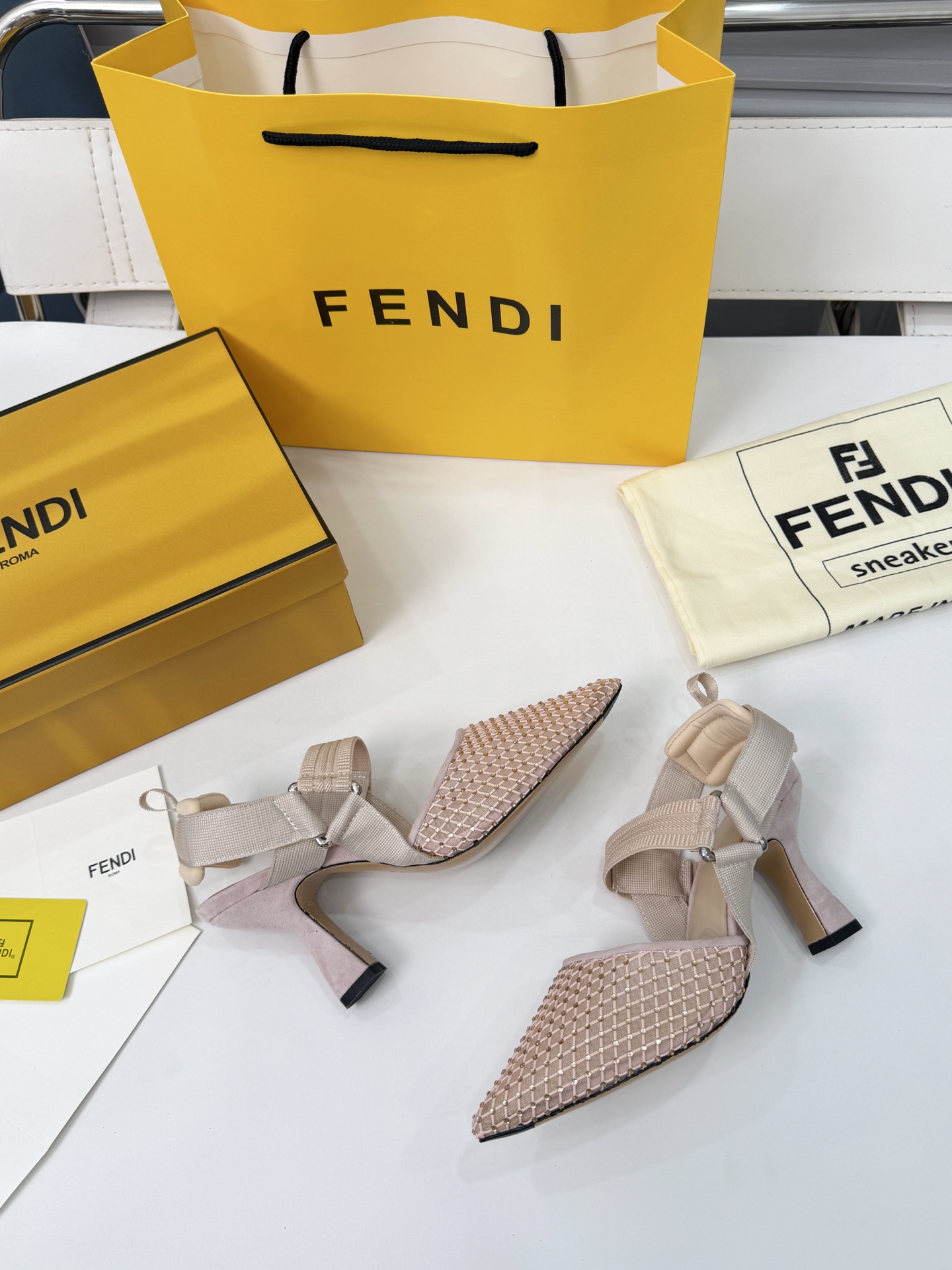 Cheap Fendi Slippers For Women in 234435, $80 USD- [IB234435] - Replica Fendi Slippers For Women