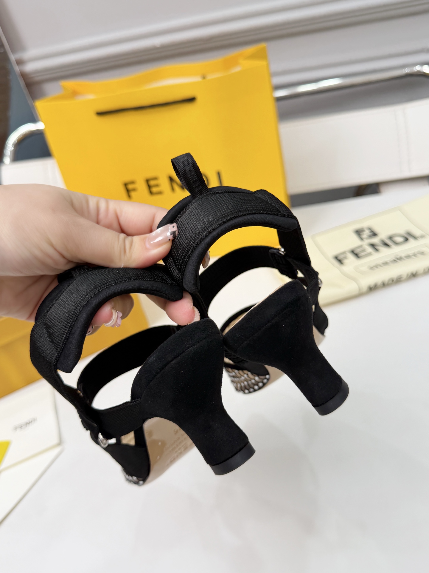 Cheap Fendi Slippers For Women in 234436, $80 USD- [IB234436] - Replica Fendi Slippers For Women