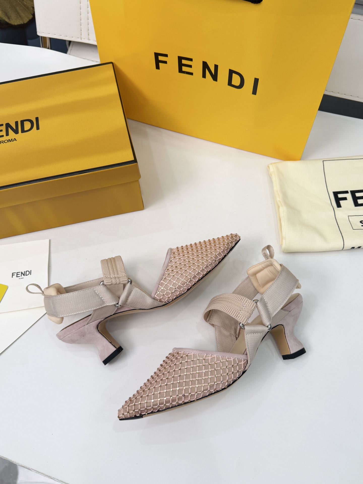 Cheap Fendi Slippers For Women in 234438, $80 USD- [IB234438] - Replica Fendi Slippers For Women