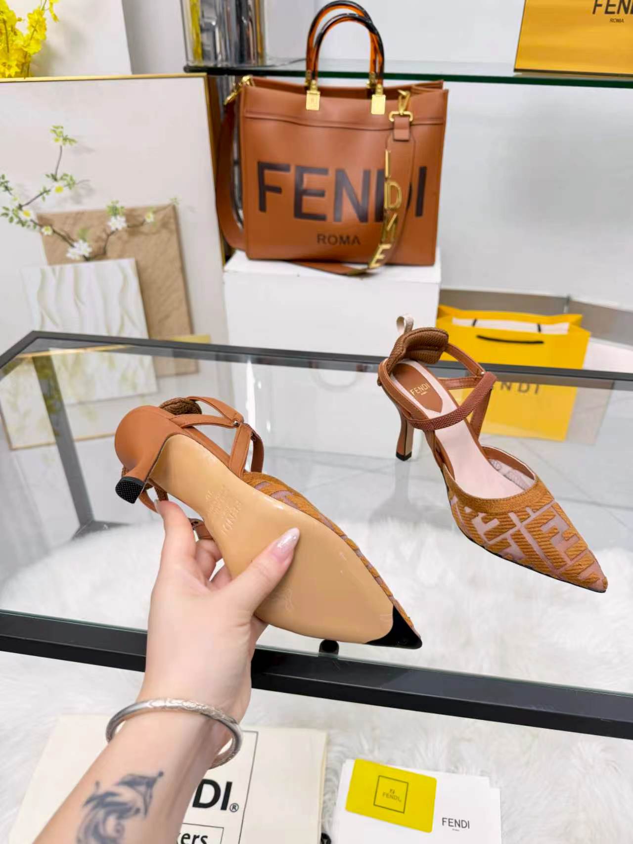 Cheap Fendi Slippers For Women in 234439, $80 USD- [IB234439] - Replica Fendi Slippers For Women