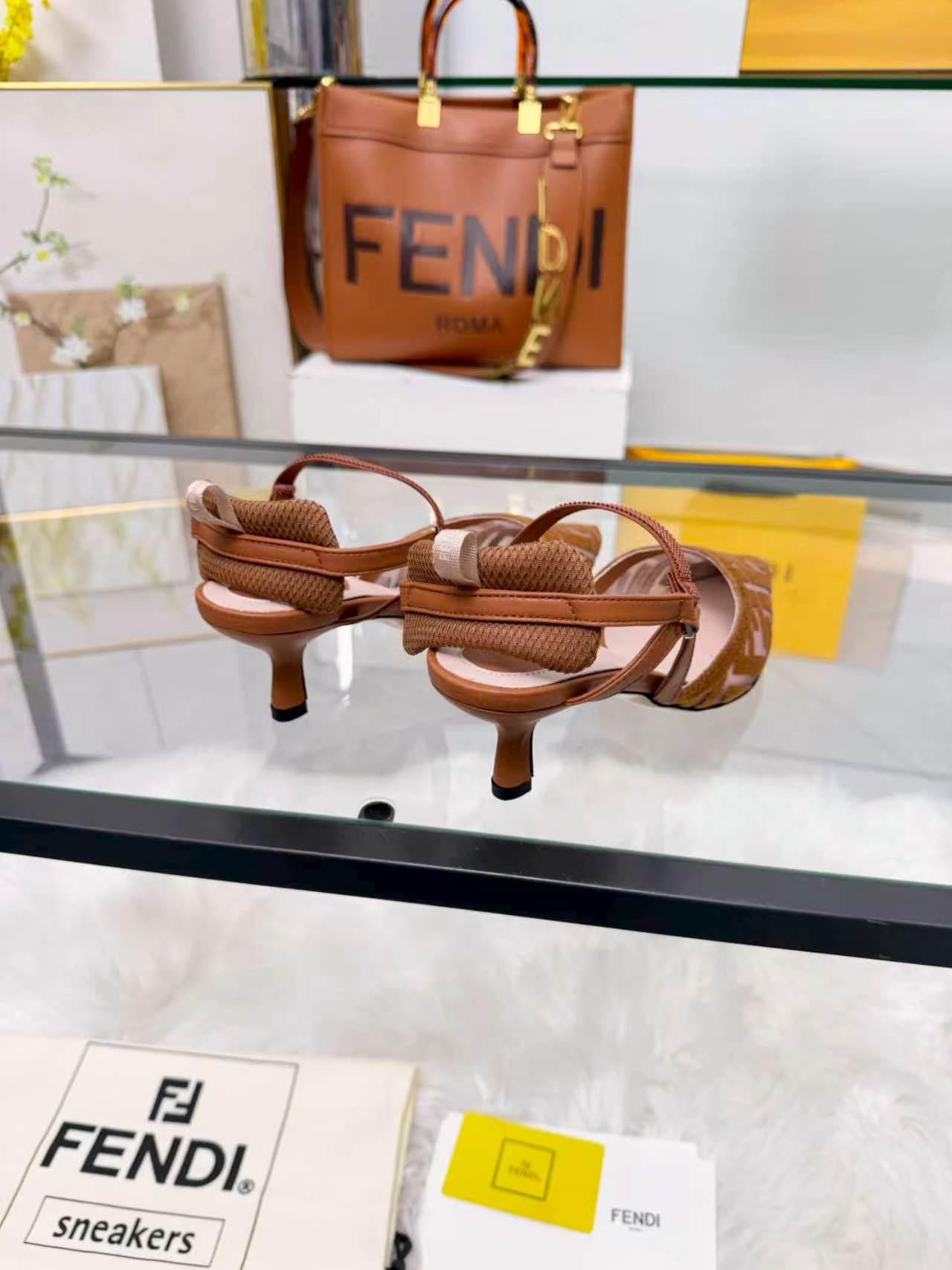 Cheap Fendi Slippers For Women in 234440, $80 USD- [IB234440] - Replica Fendi Slippers For Women