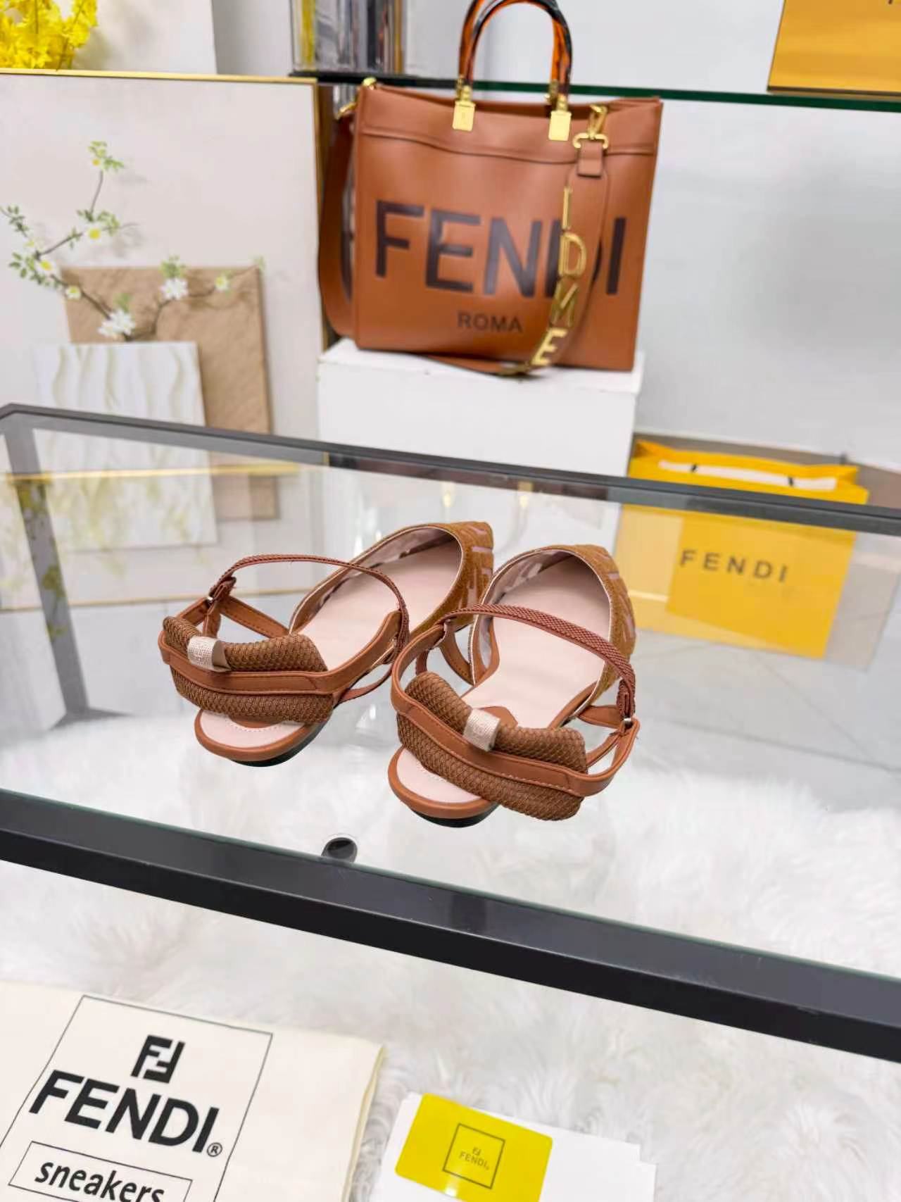 Cheap Fendi Slippers For Women in 234441, $80 USD- [IB234441] - Replica Fendi Slippers For Women