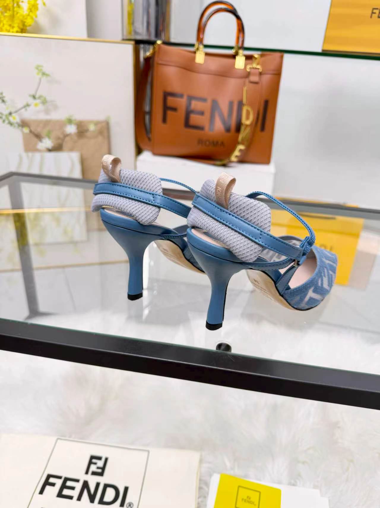 Cheap Fendi Slippers For Women in 234442, $80 USD- [IB234442] - Replica Fendi Slippers For Women
