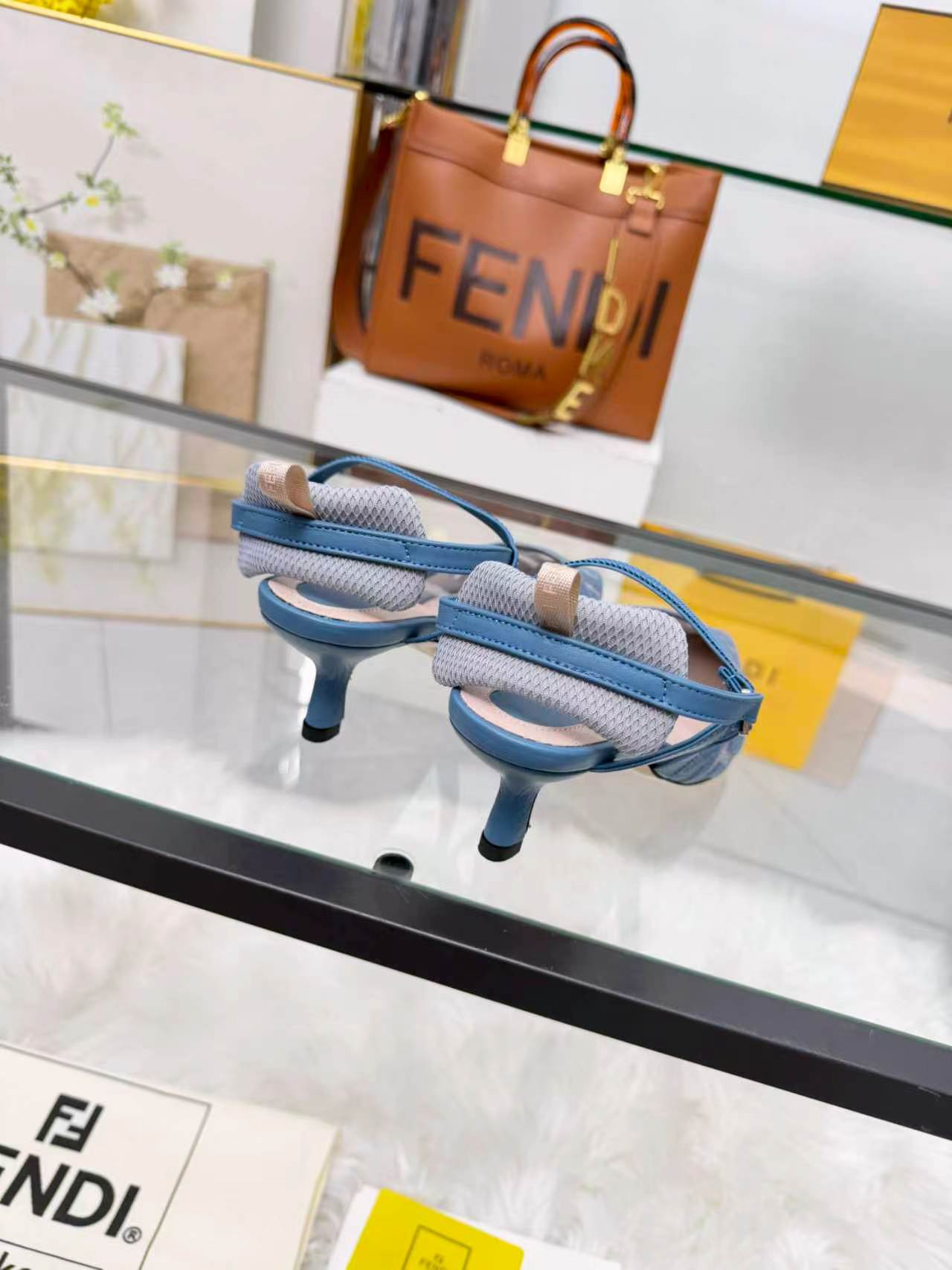 Cheap Fendi Slippers For Women in 234443, $80 USD- [IB234443] - Replica Fendi Slippers For Women
