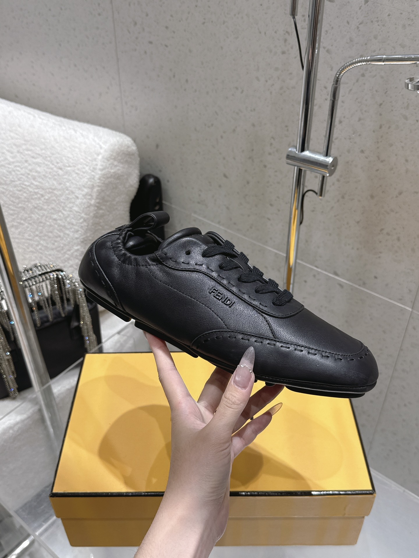 Cheap Fendi Sneakers For Men in 234446, $95 USD- [IB234446] - Replica Fendi Sneakers For Men