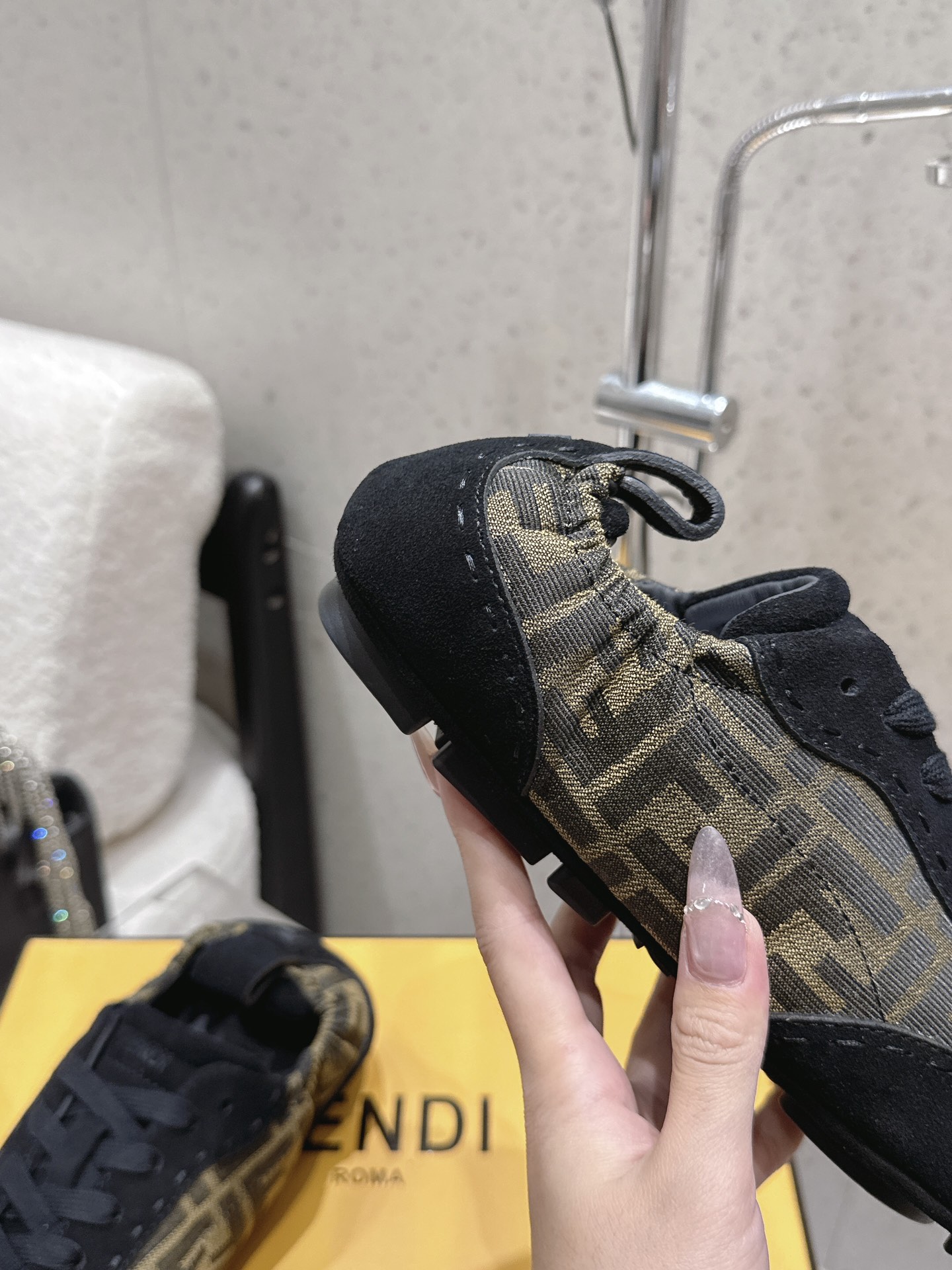 Cheap Fendi Sneakers For Men in 234448, $95 USD- [IB234448] - Replica Fendi Sneakers For Men