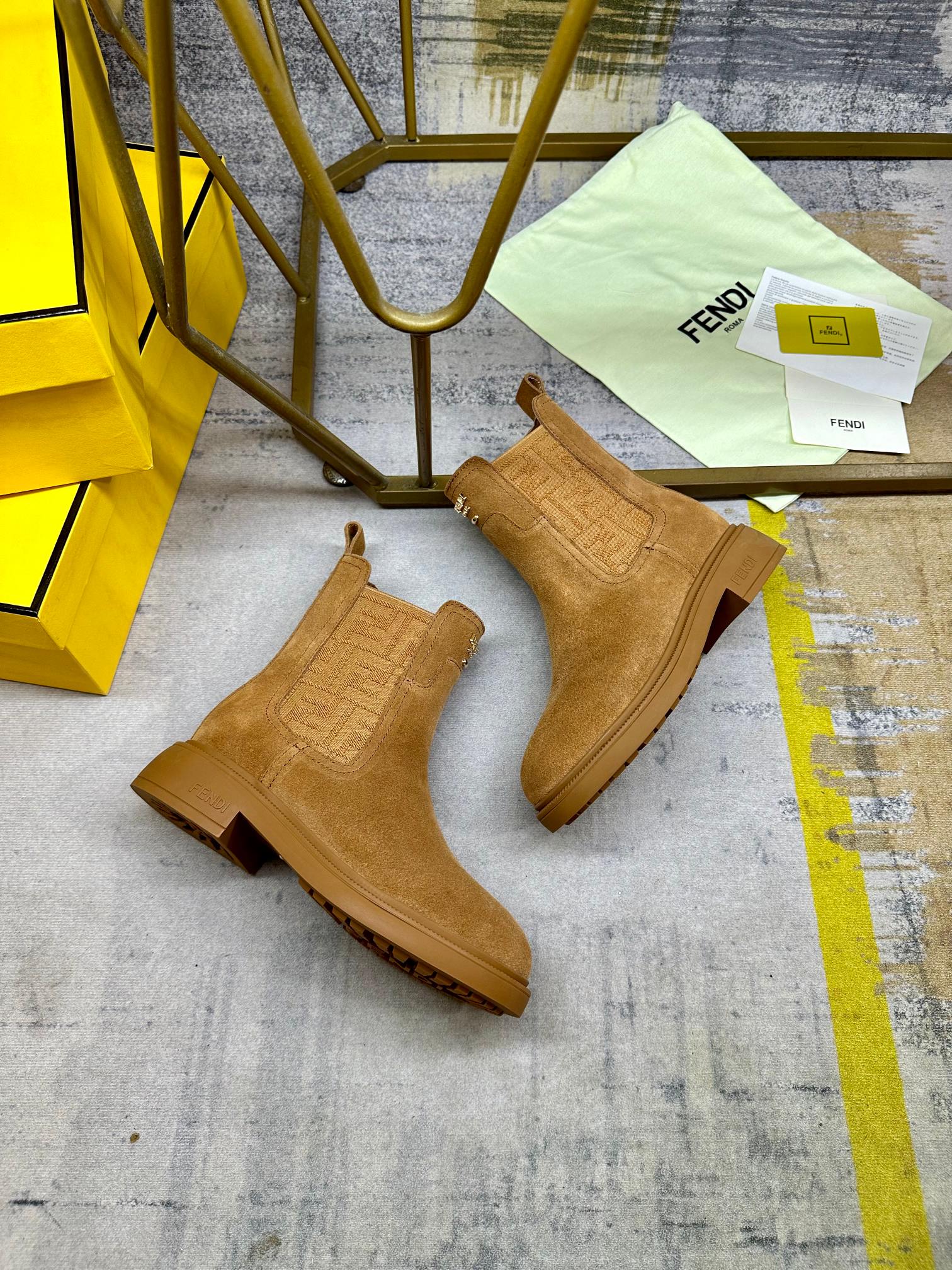 Cheap Fendi Boots For Women in 234450, $105 USD- [IB234450] - Replica Fendi Boots For Women