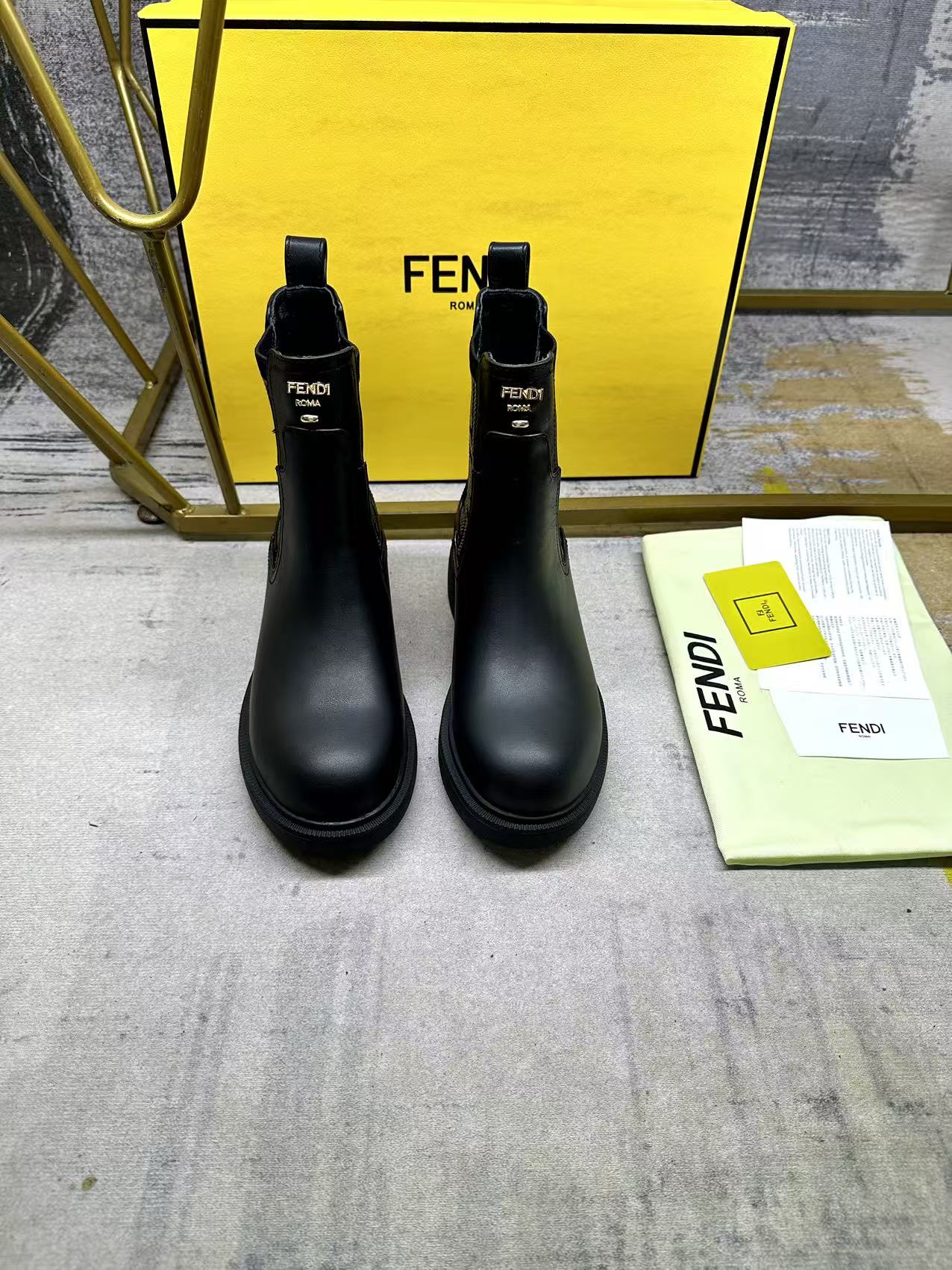 Cheap Fendi Boots For Women in 234452, $105 USD- [IB234452] - Replica Fendi Boots For Women